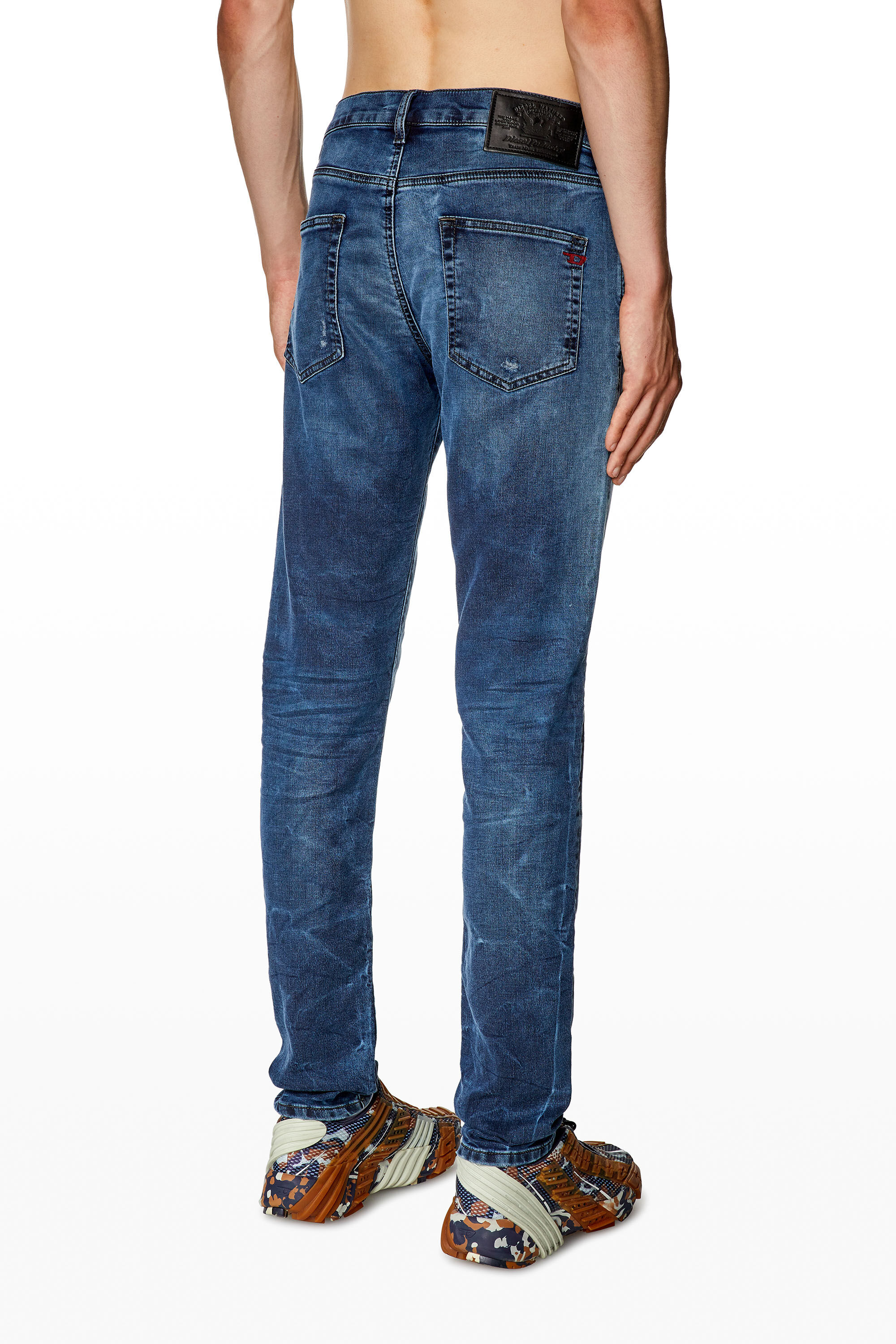 Diesel - Slim 2060 D-Strukt Joggjeans® E9H11 Hombre, Azul Oscuro - 4