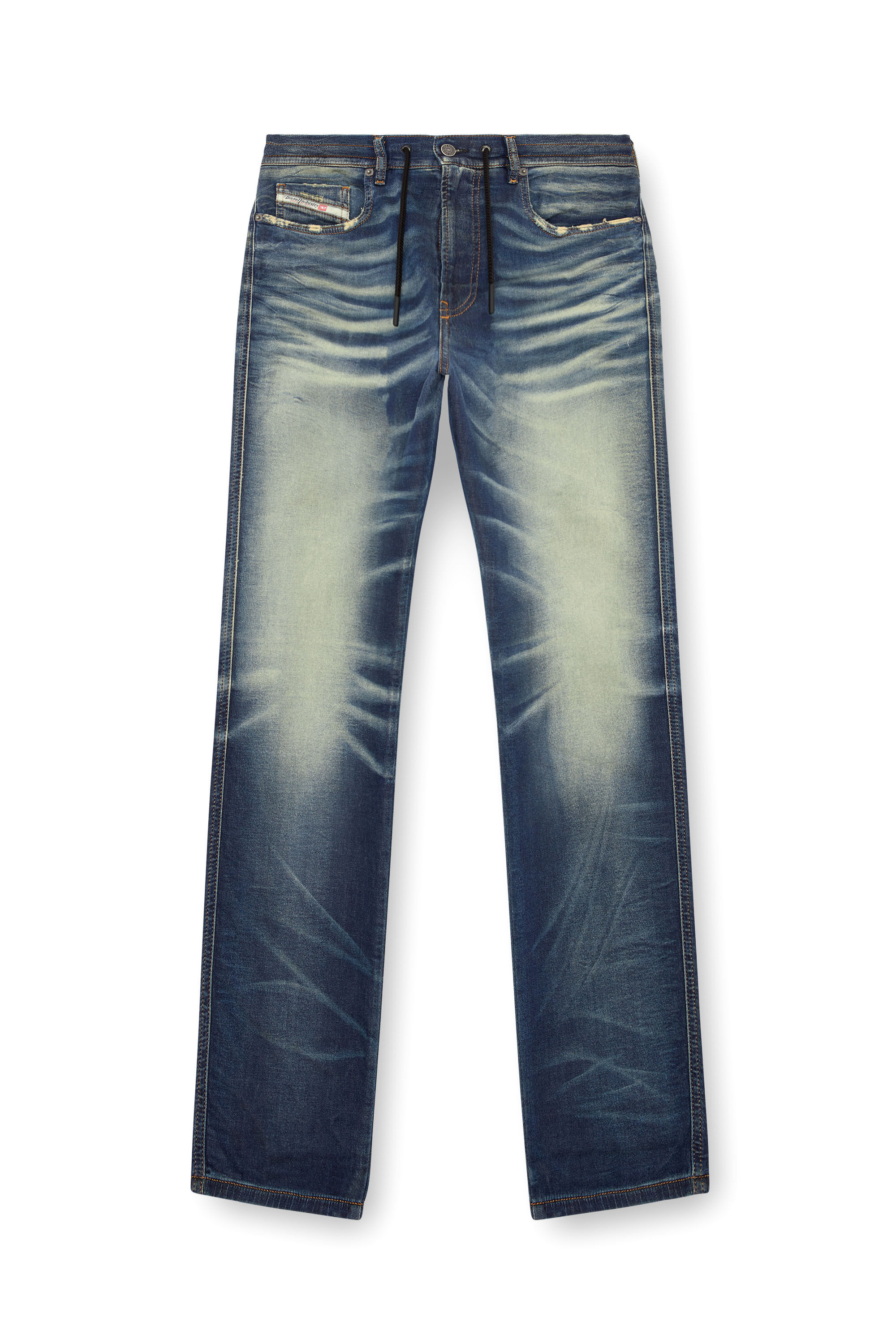 Diesel - Hombre Slim 2060 D-Strukt Joggjeans® 068MH, Azul Oscuro - Image 2