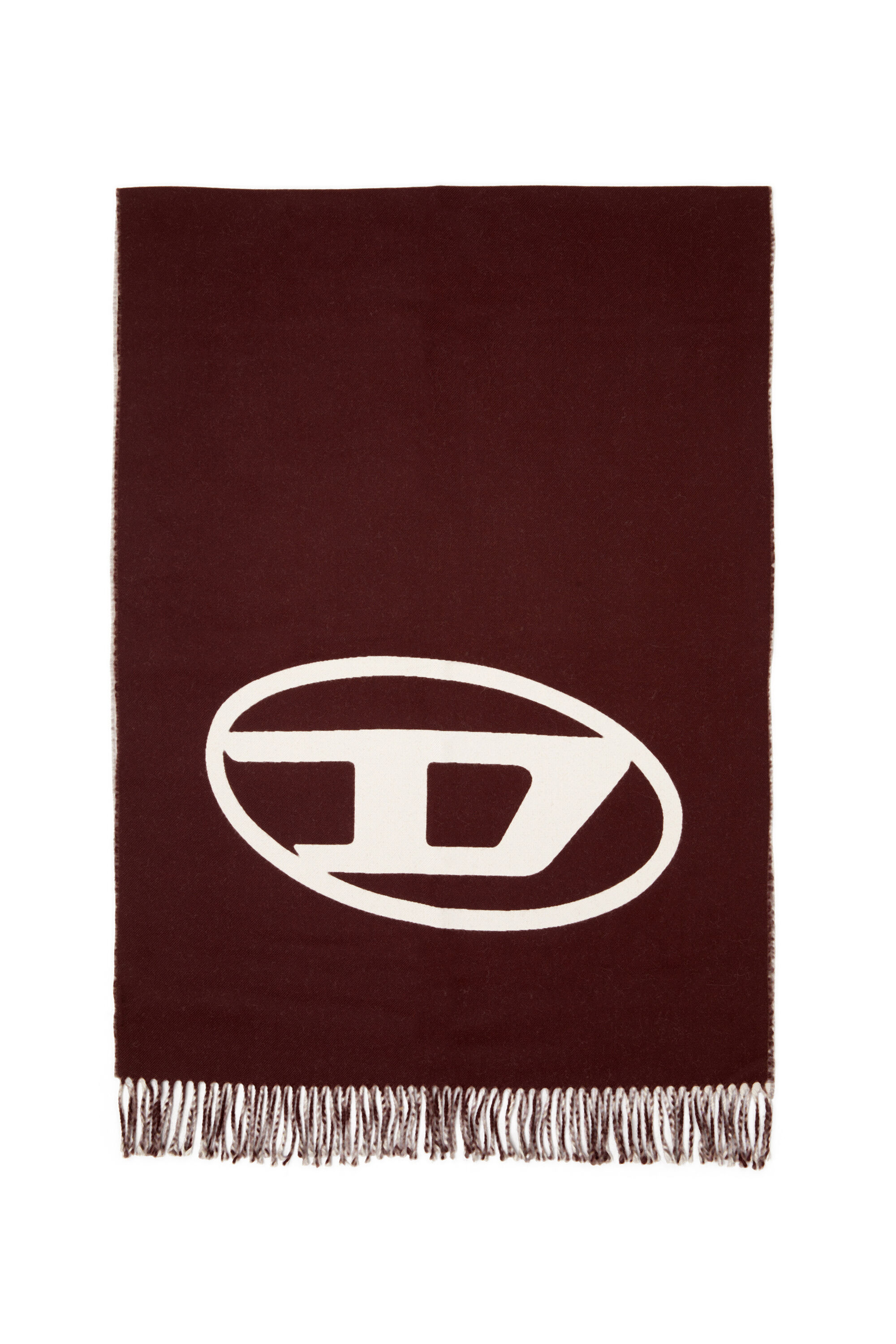 Diesel - S-TEVIE, Bufanda de lana reversible en dos tonos Hombre in Rojo - 1