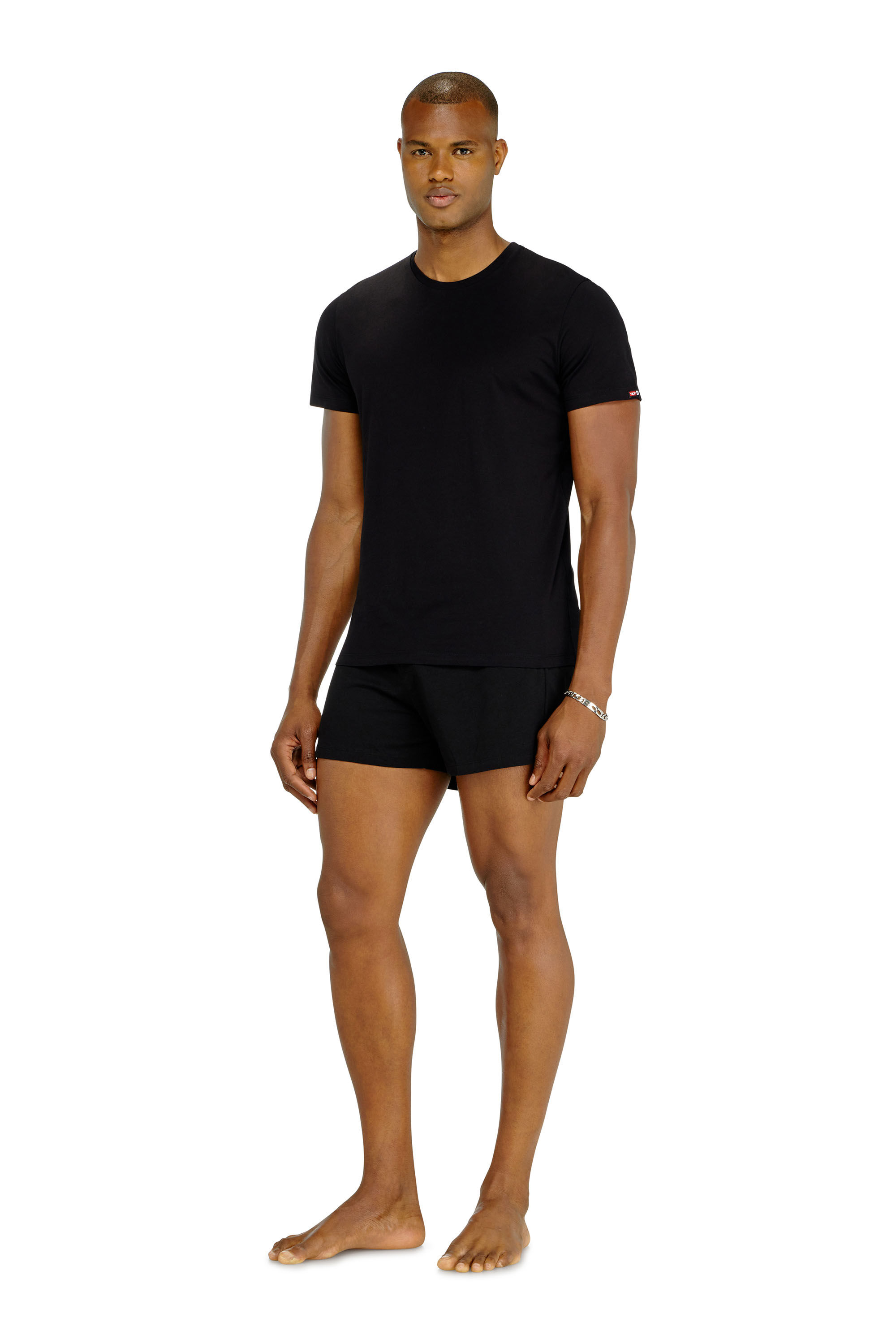 Diesel - RANDAL-D-CORE-3PACK, Pack de 3 camisetas de algod&oacute;n Hombre in Negro - 1