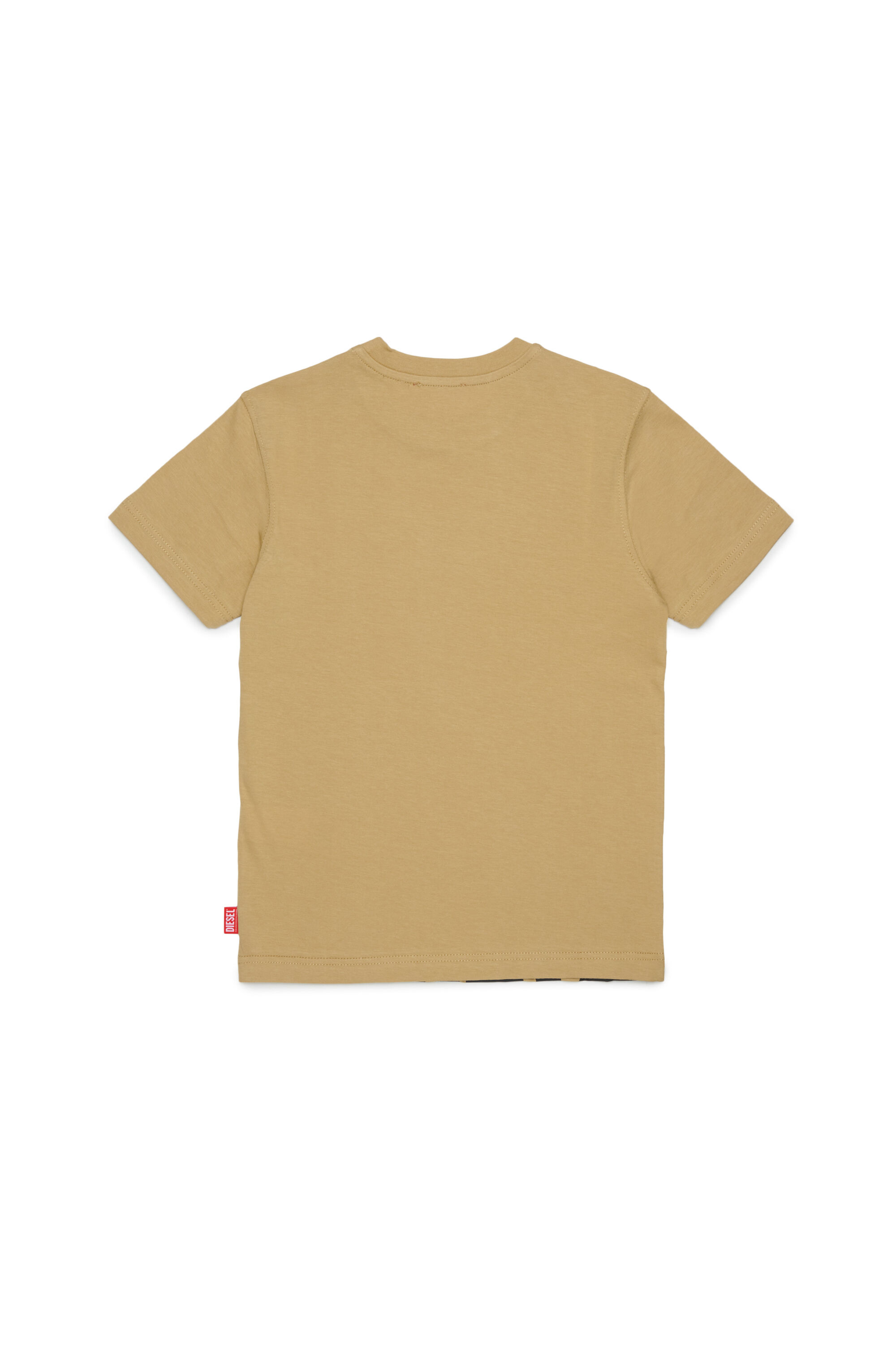 Diesel - TPRES, Camiseta con logo recortado Hombre in Marr&oacute;n - 2