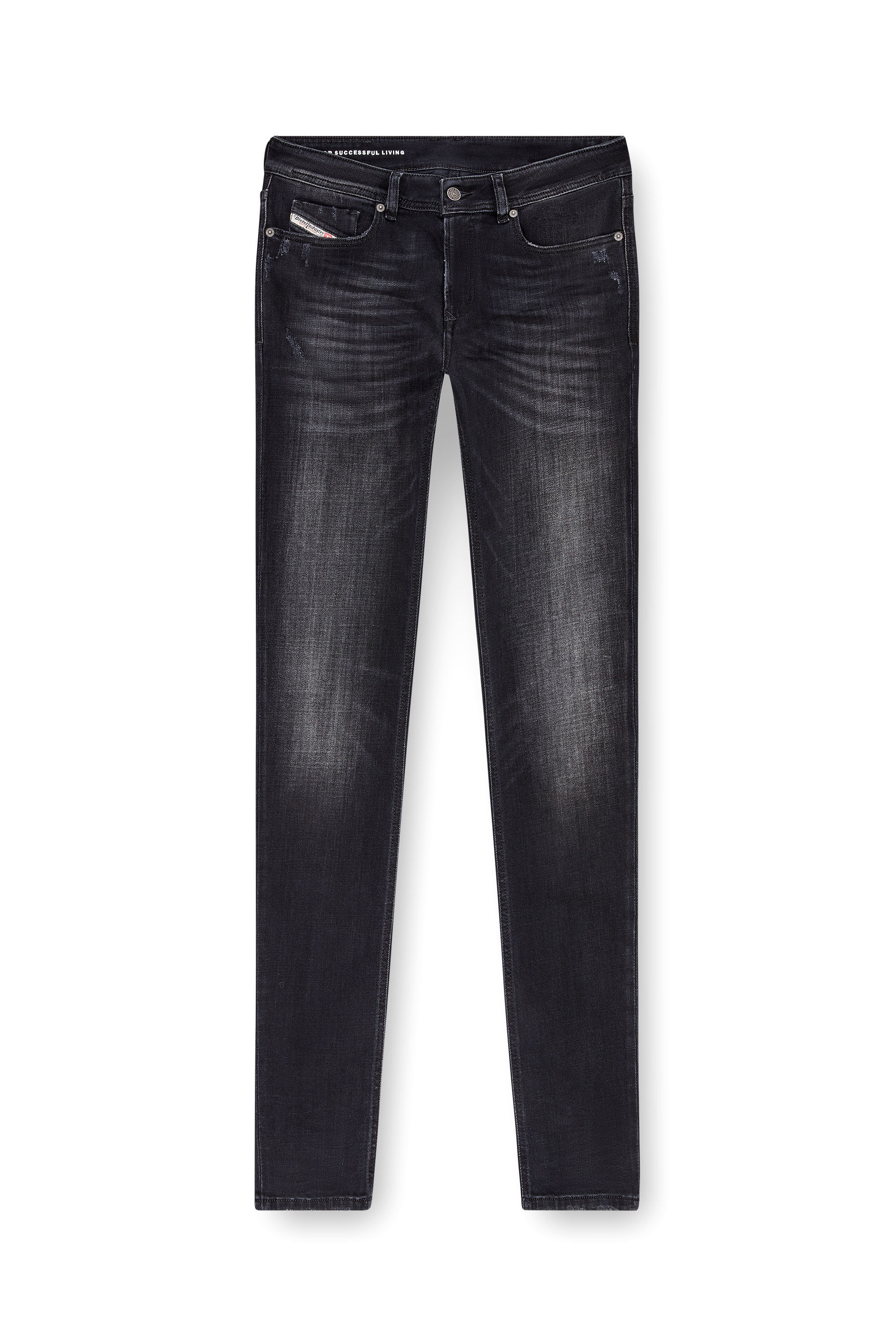 Diesel - Hombre Skinny Jeans 1979 Sleenker 09K11, Negro/Gris oscuro - Image 1