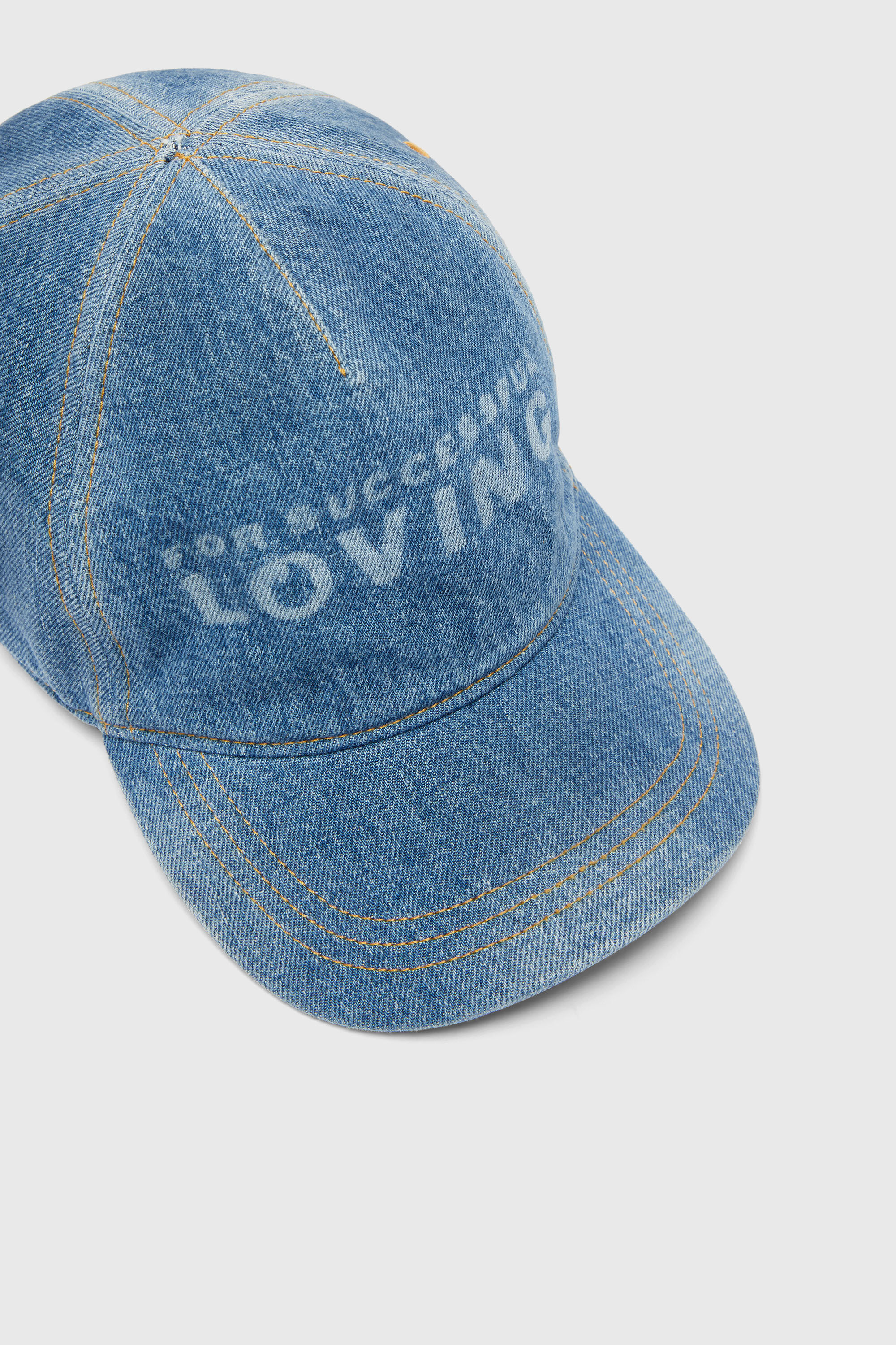 Diesel - PR-CAP-CHITIN, Gorra de b&eacute;isbol denim con logo For Successful Loving Unisex in Azul marino - 3