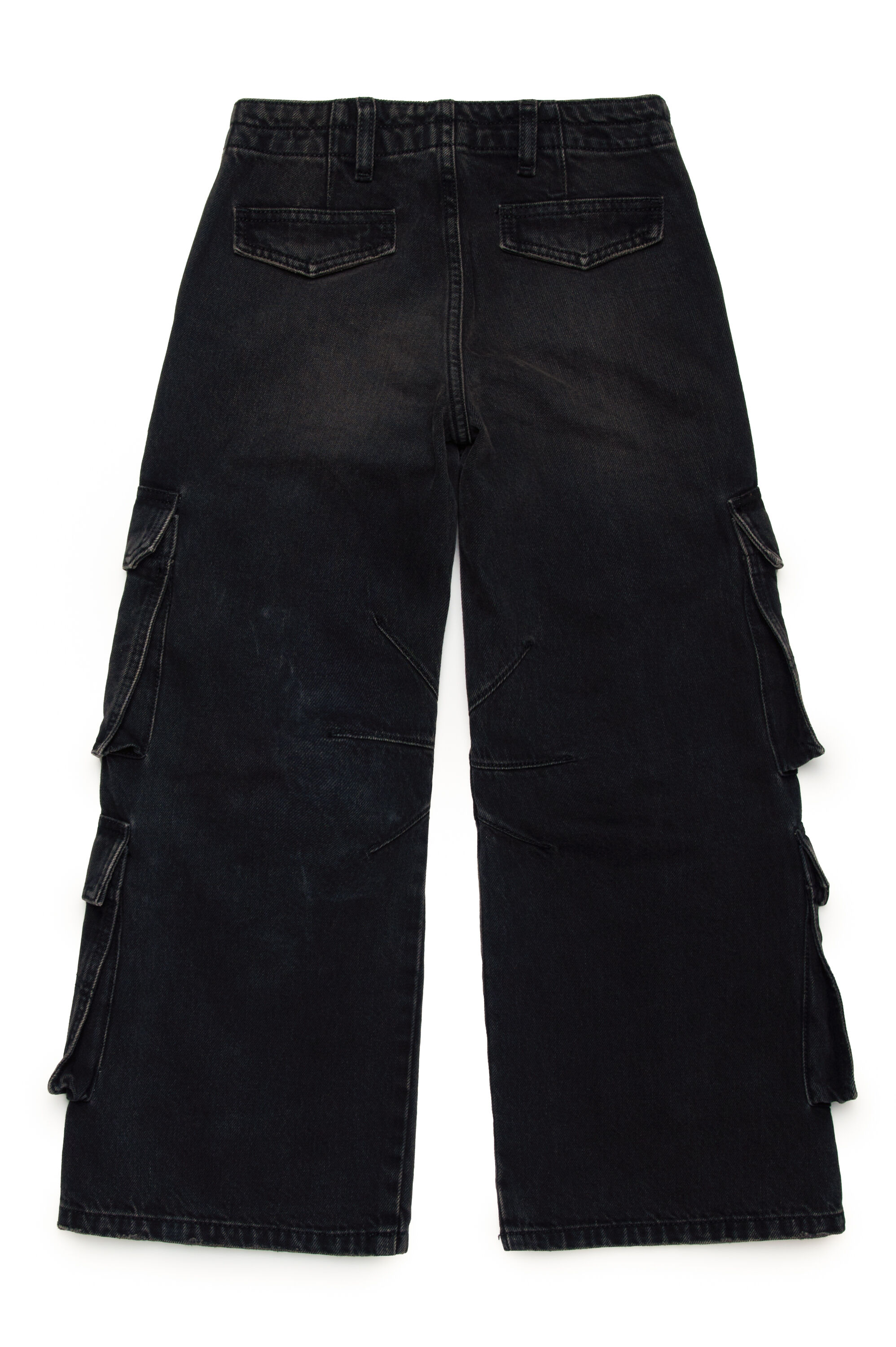 Diesel - D-SIRE-CARGO-J, Mujer Loose Jeans - D-Sire in Negro - Image 2