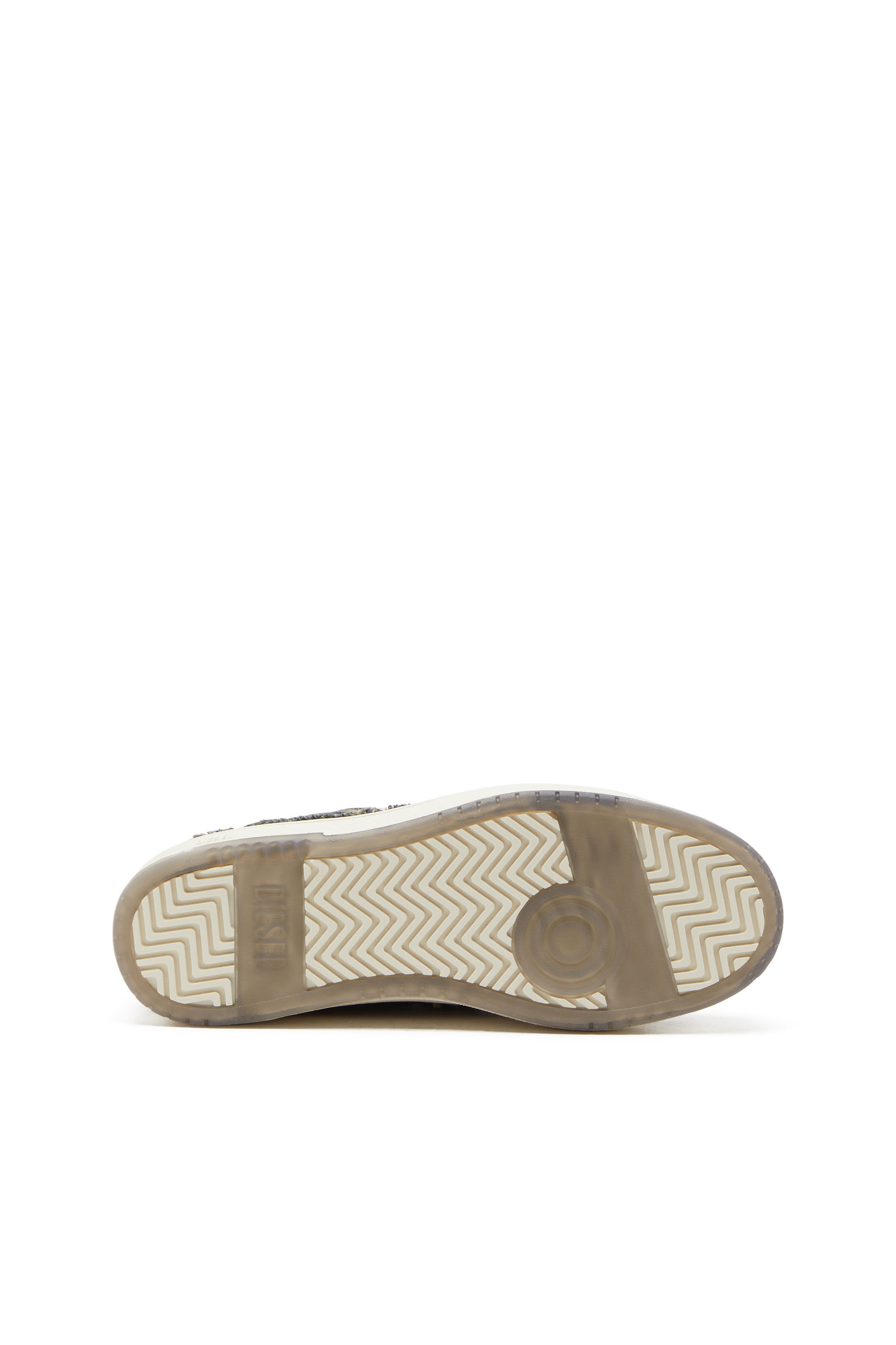 Diesel - S-TRACKER-D LOW, S-Tracker-D-Deportivas en denim deshilachado con suela transparente Hombre in Azul marino - 5