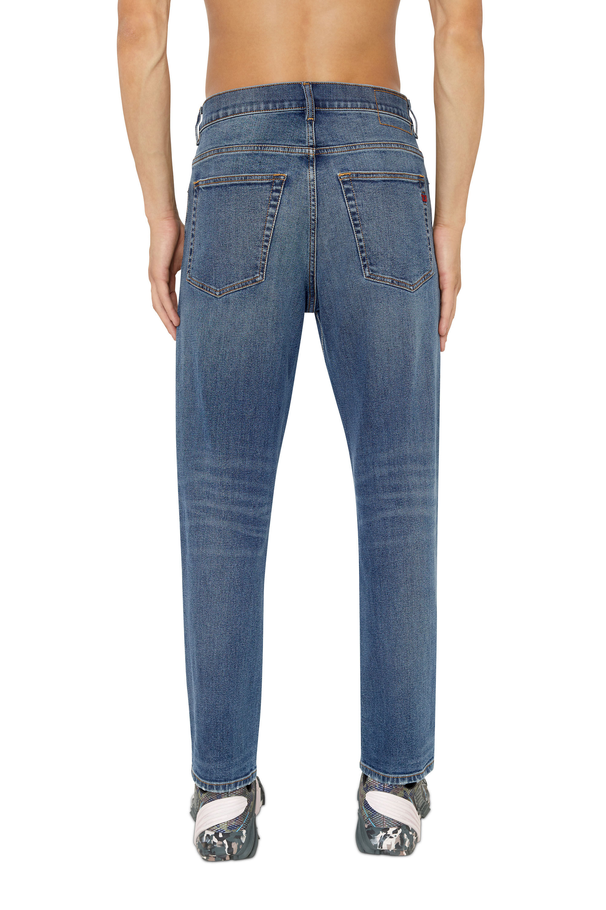 Diesel - 2005 D-FINING 09D54 Tapered Jeans, Azul medio - Image 4