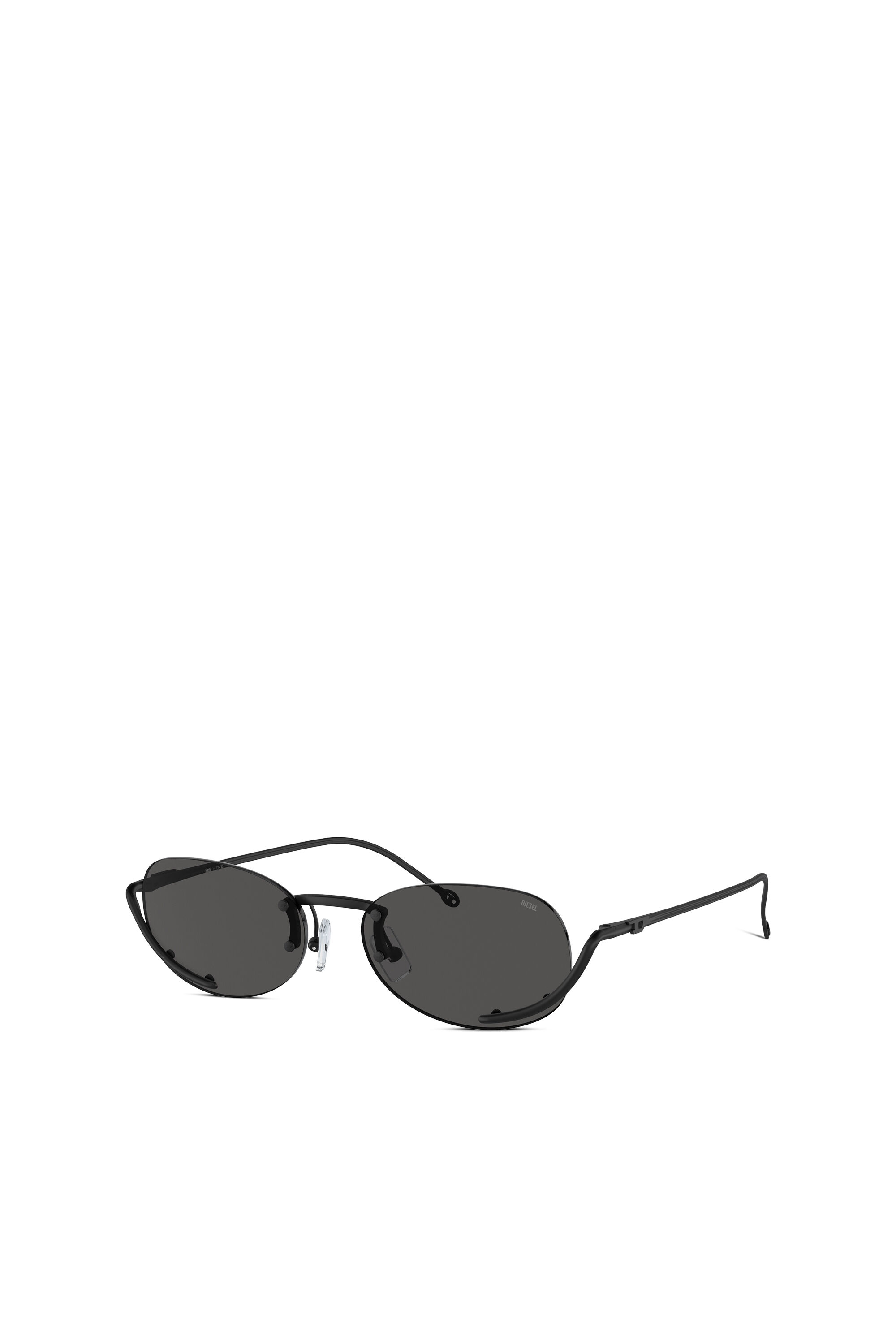 Gafas ovales Mujer Negro Diesel