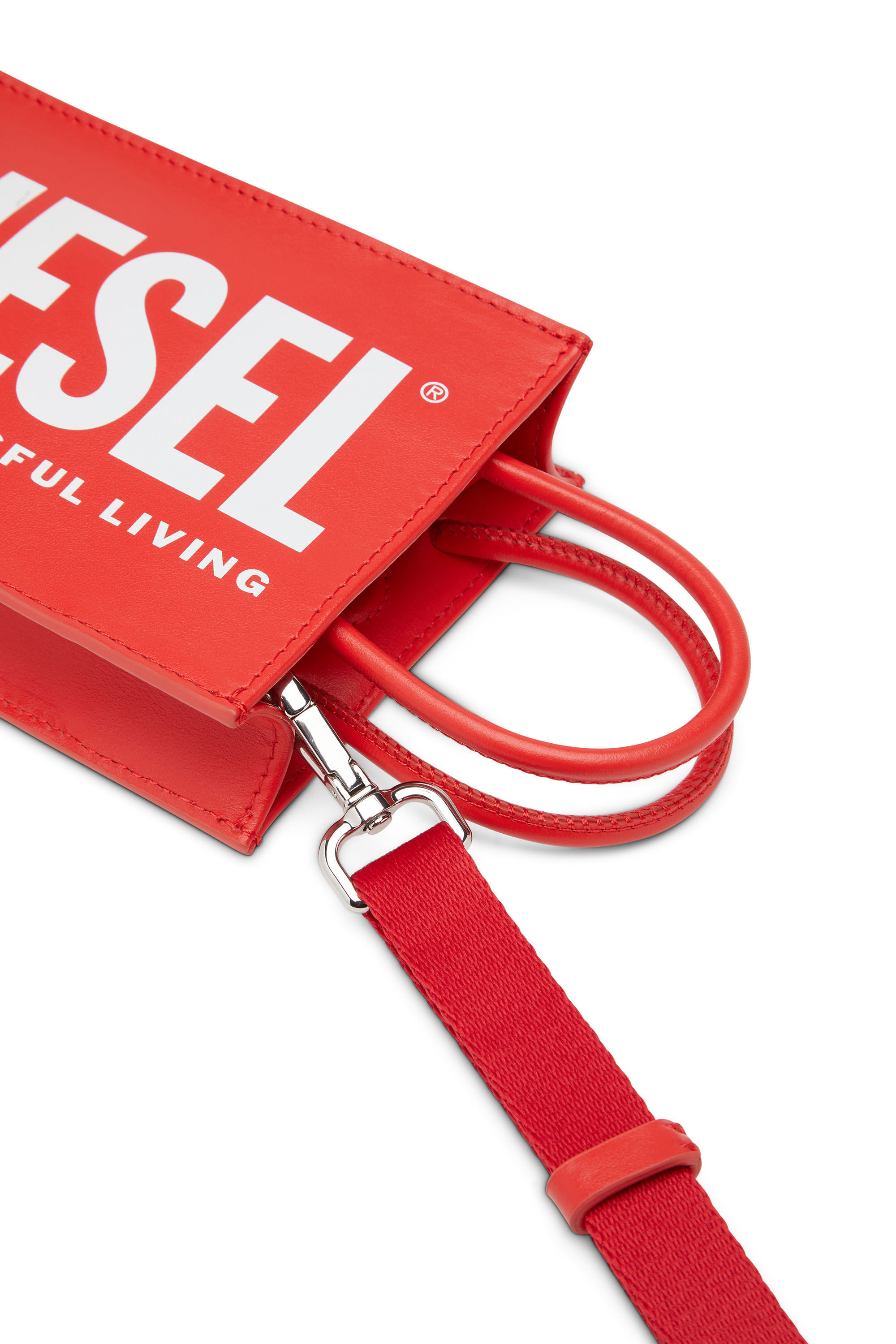 Diesel - DSL SHOPPER MINI X, Rojo - Image 5
