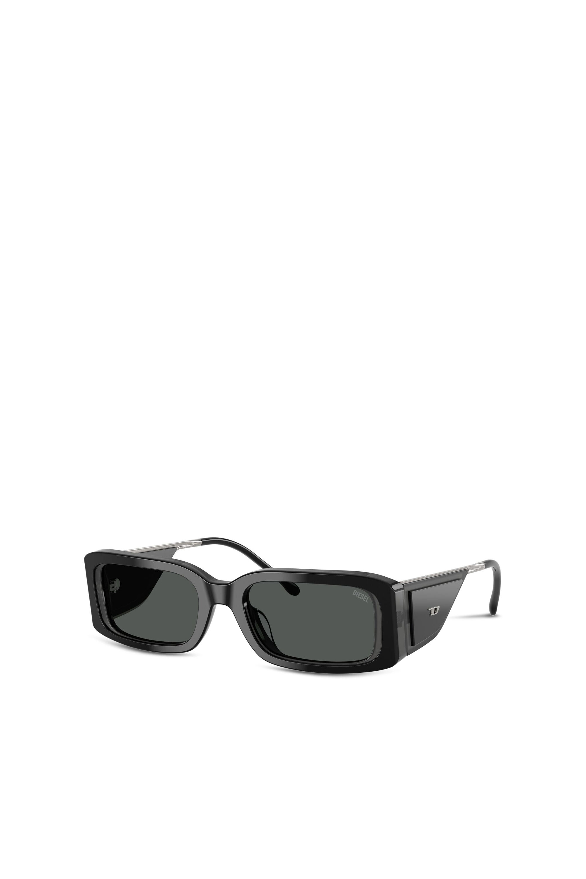 Diesel - 0DL2017U, Gafas de sol rectangulares Unisex in Negro - 2