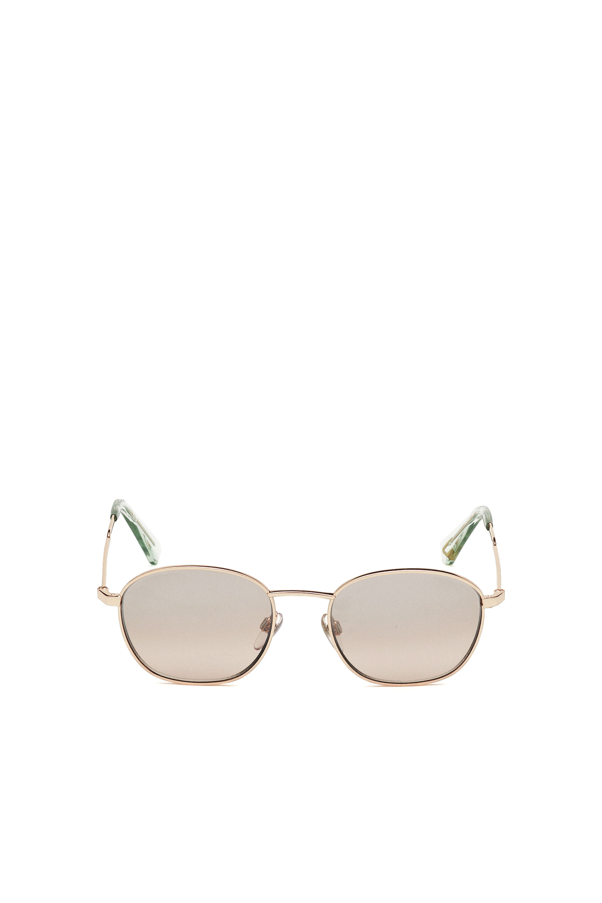 Diesel - DL0307, Gafas de sol unisex con silueta redondeada Unisex in Rosa - 1