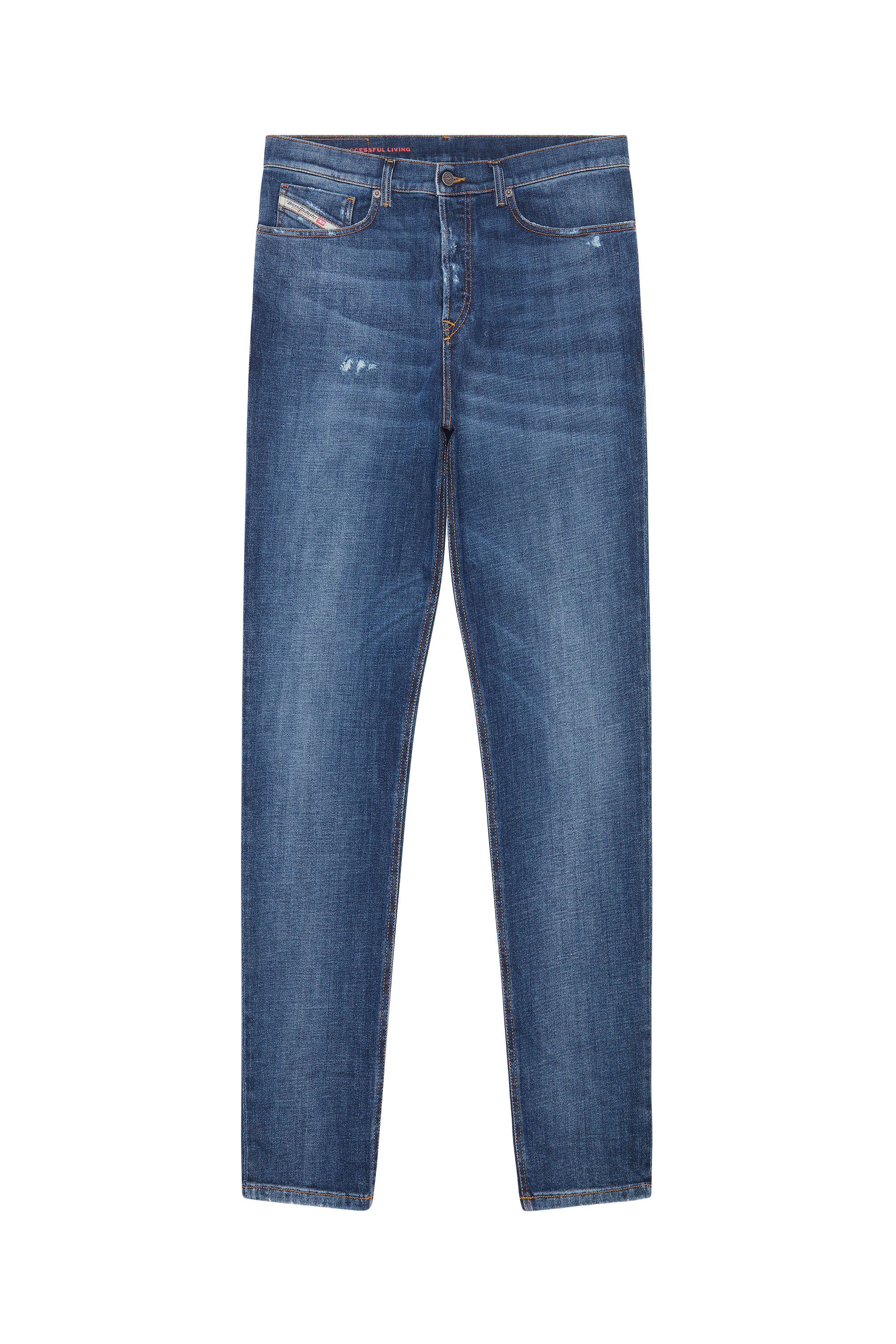 Diesel - 2005 D-FINING 09E45 Tapered Jeans, Azul medio - Image 2
