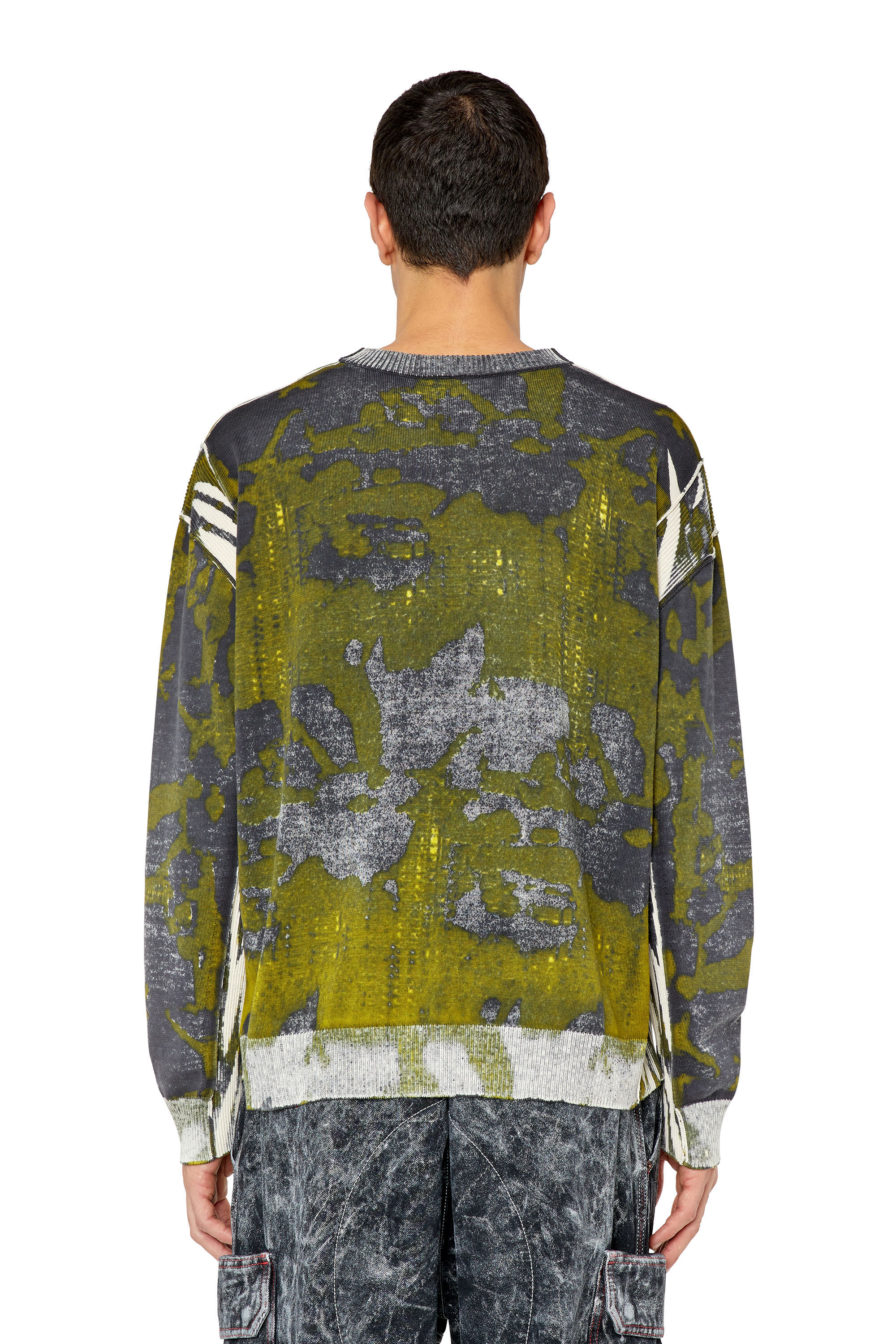 Diesel - K-LARAN, Jersey con estampado de camuflaje Hombre in Multicolor - 4