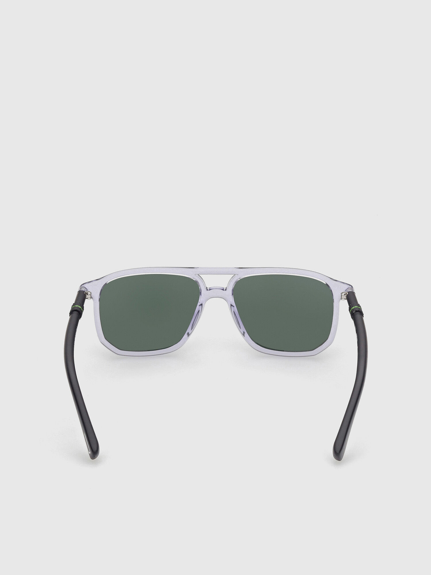 Diesel - DL0332, Monturas ópticas con forma navigator Hombre in Gris - 4