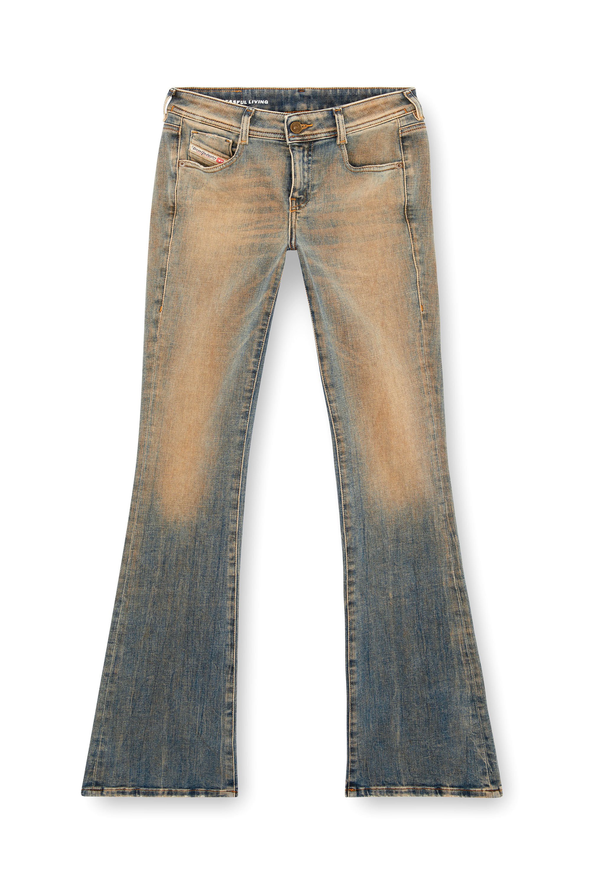 Diesel - Bootcut and Flare Jeans 1969 D-Ebbey 09J23, Mujer Bootcut y Flare Jeans - 1969 D-Ebbey in Azul marino - Image 2