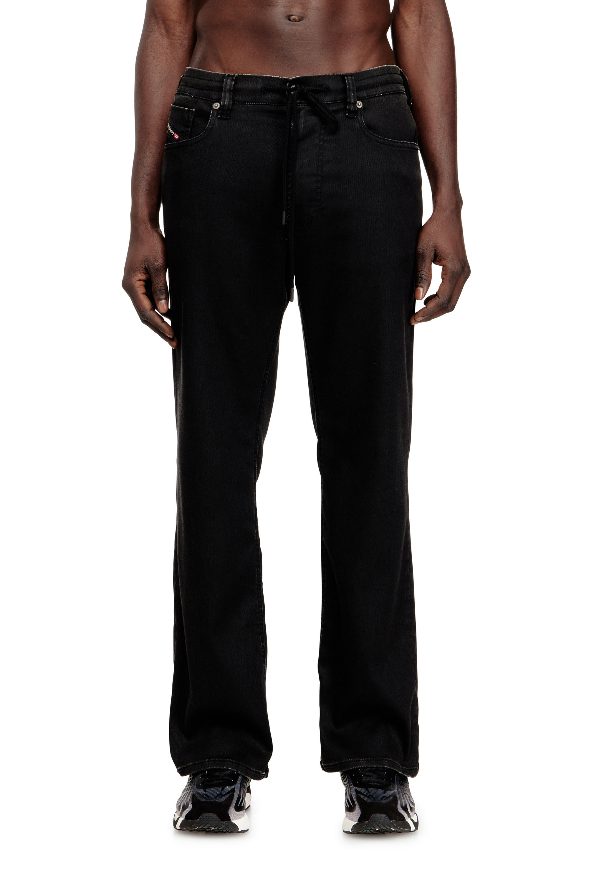 Diesel - Relaxed 2080 D-Reel Joggjeans® 09N90 Hombre, Negro/Gris oscuro - 3