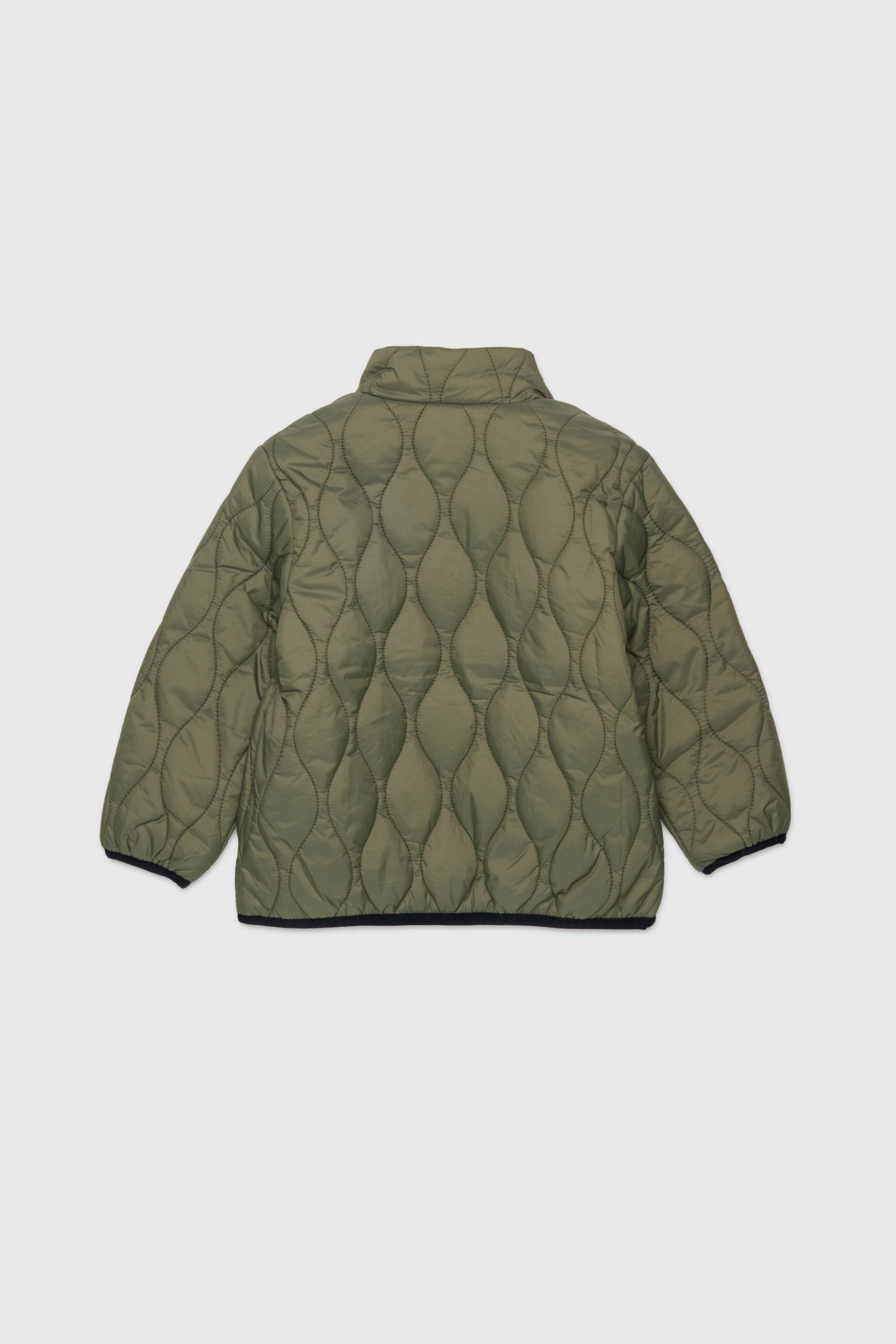 Diesel - JONIONB, Chaqueta acolchada con bordado Oval D Hombre in Verde - 1