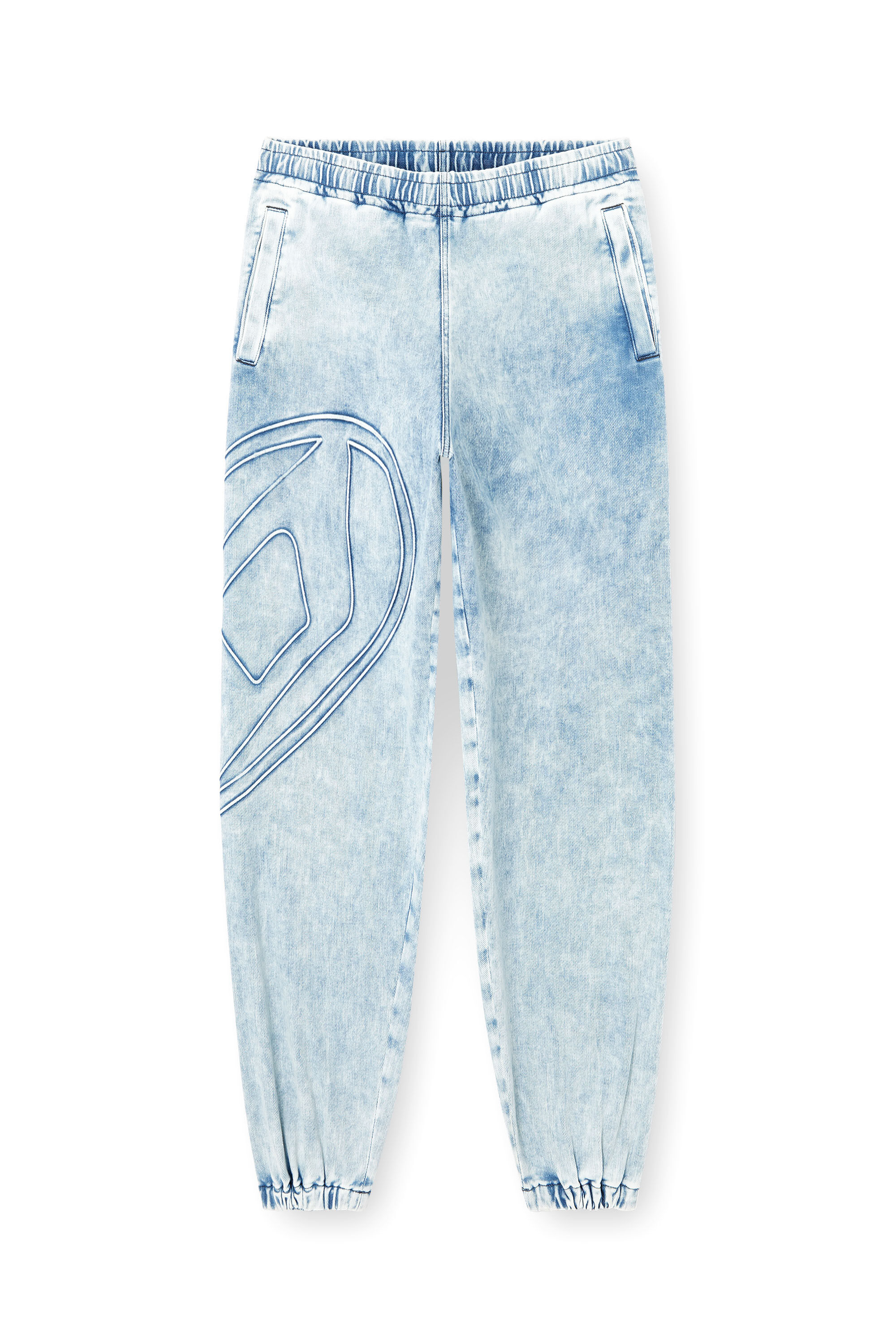Diesel - Slim D-Pint Track Denim 0ABCN Unisex, Azul Claro - 2