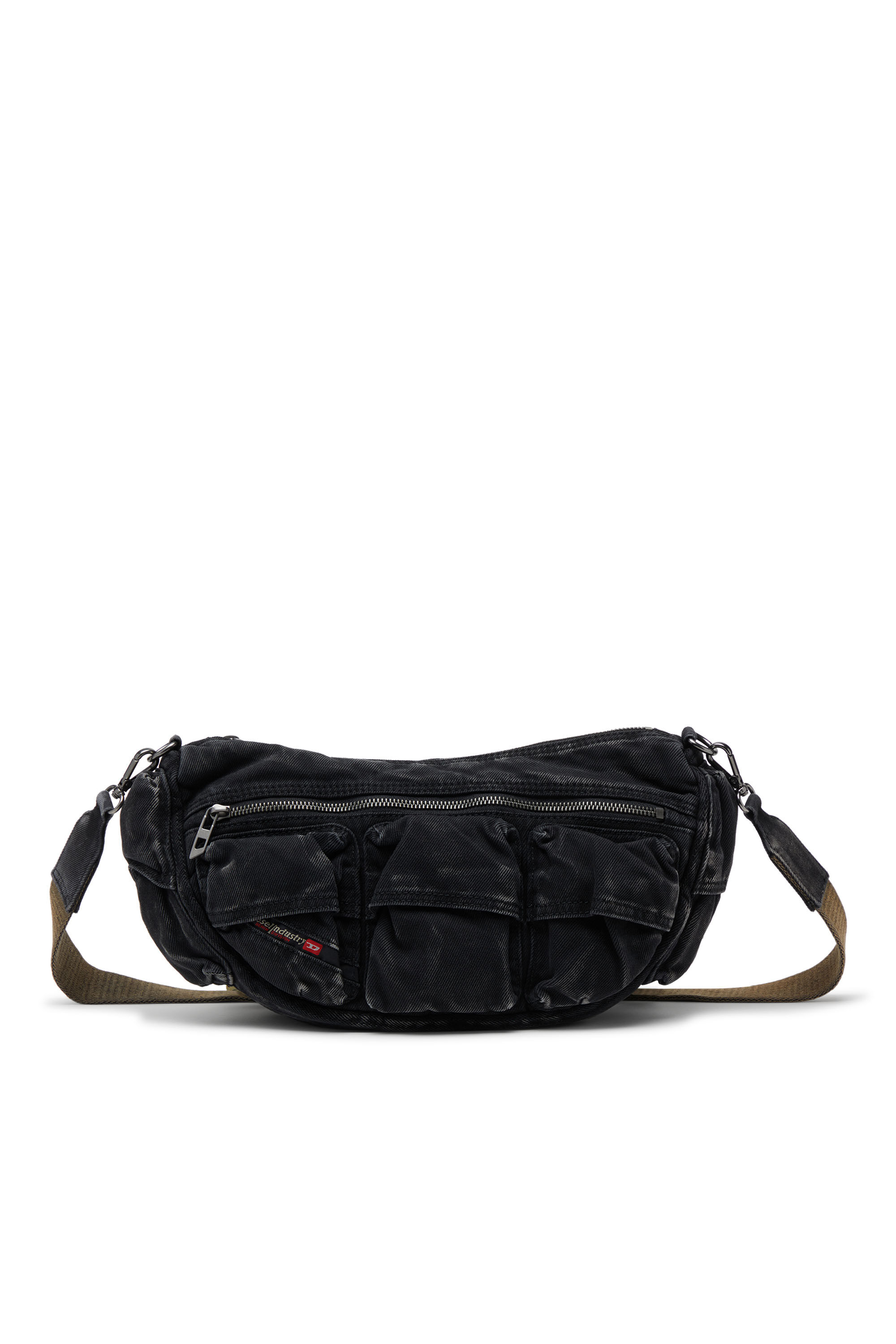 バッグ DIESEL archive shoulder bag multi pocket Diesel multi-pockets Shoulder Bag | Black | FARFETCH