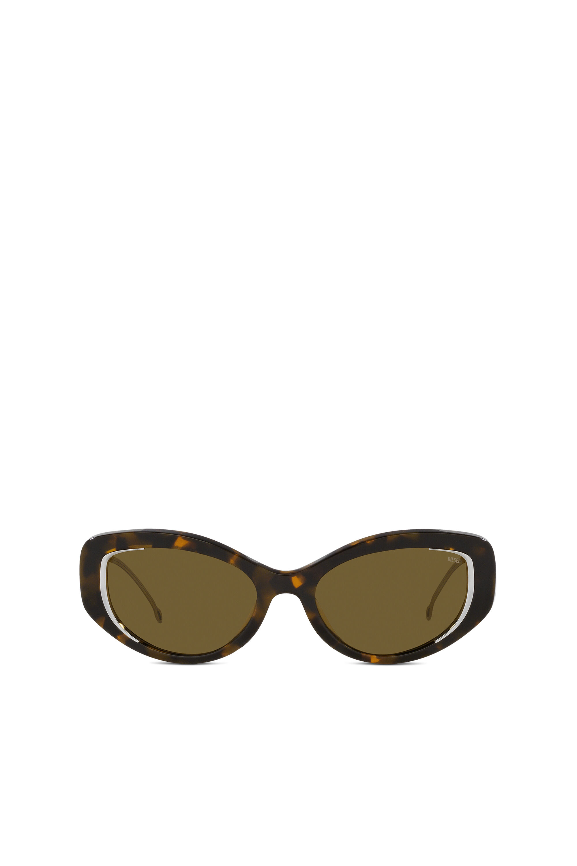 Gafas modelo de ojo de gato Mujer Marron Diesel