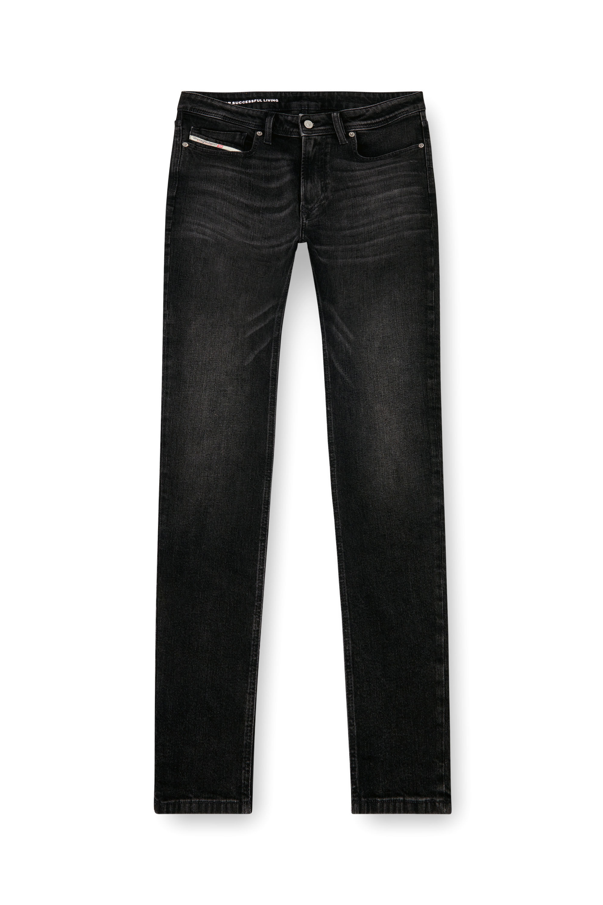 Diesel - Skinny Jeans 1979 Sleenker 0GRDA Hombre, Negro/Gris oscuro - 2