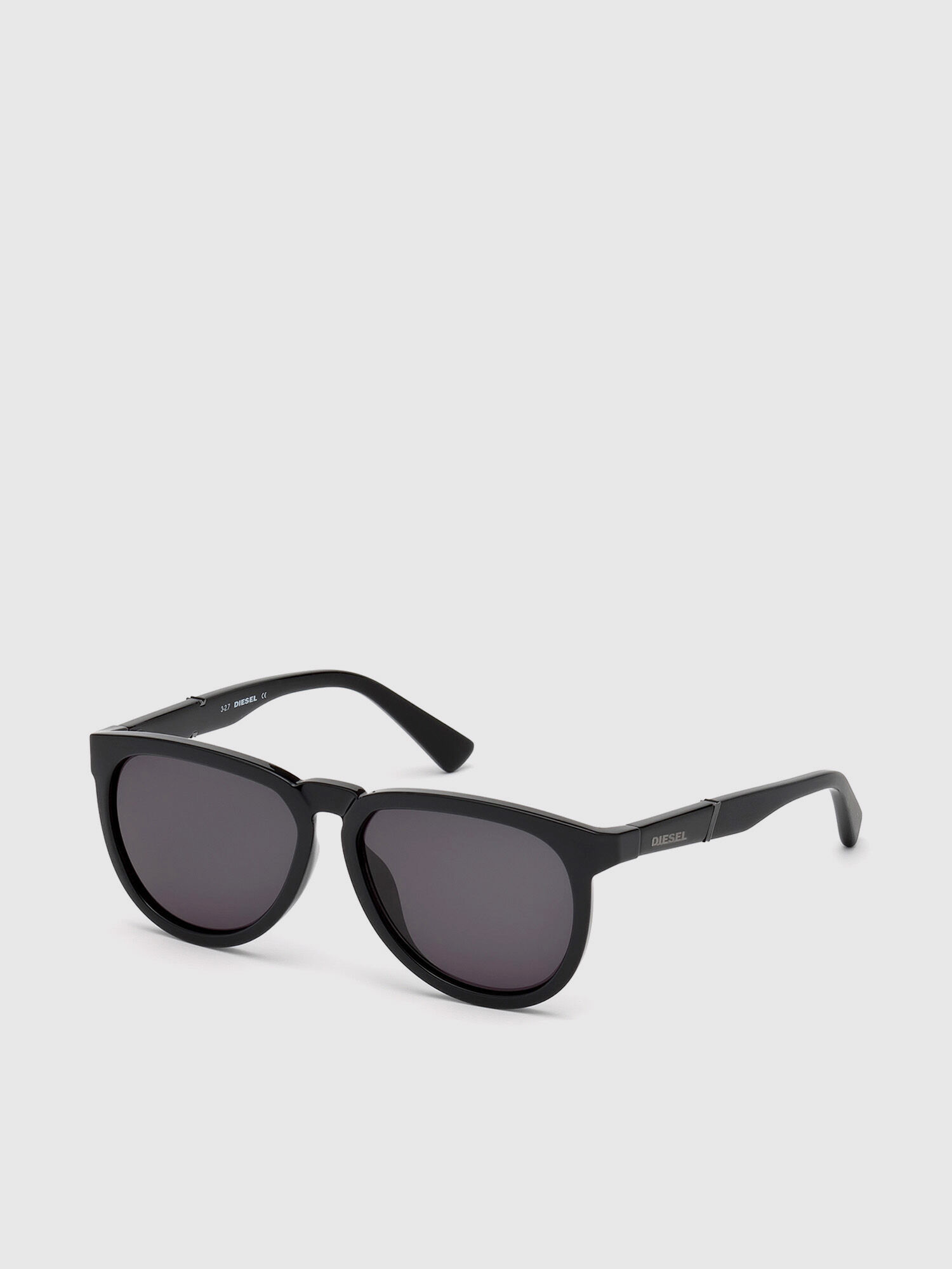 Diesel - DL0272, Gafas de aviador para niños Unisex in Negro - 2