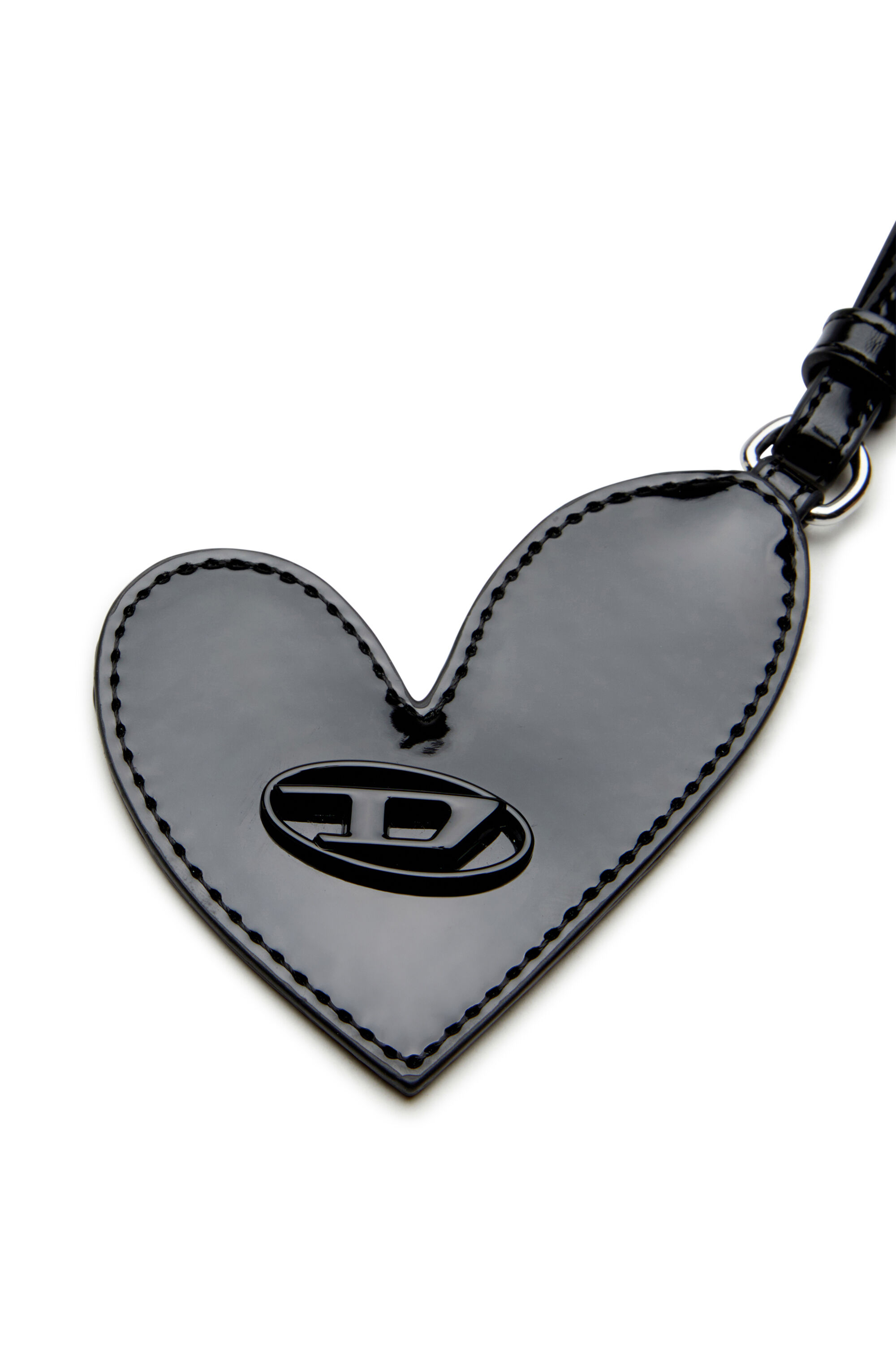 Diesel - PLAY MIRROR, Colgante en forma de espejo con acabado brillante Mujer in Negro - 3