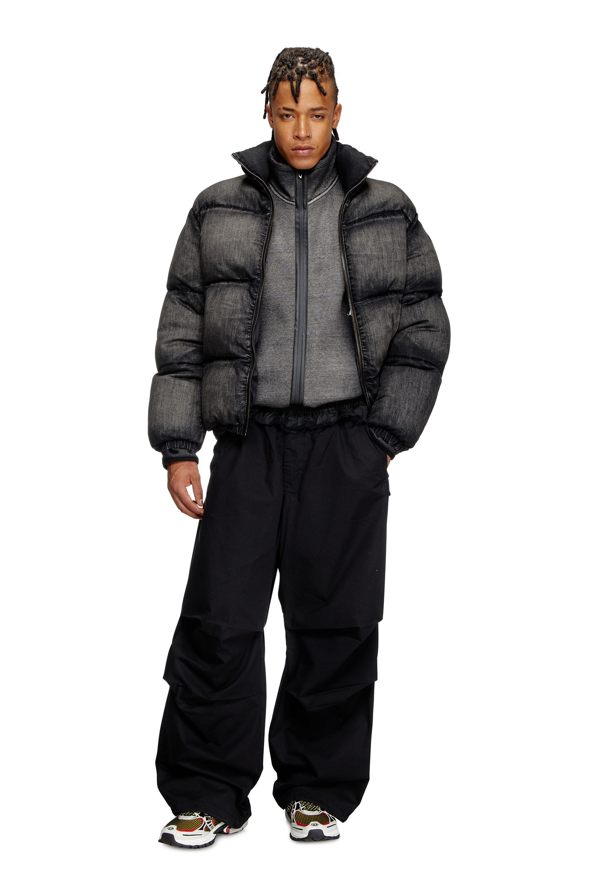 Diesel - P-GUSTAF, Pantalones cargo Hombre in Negro - 1
