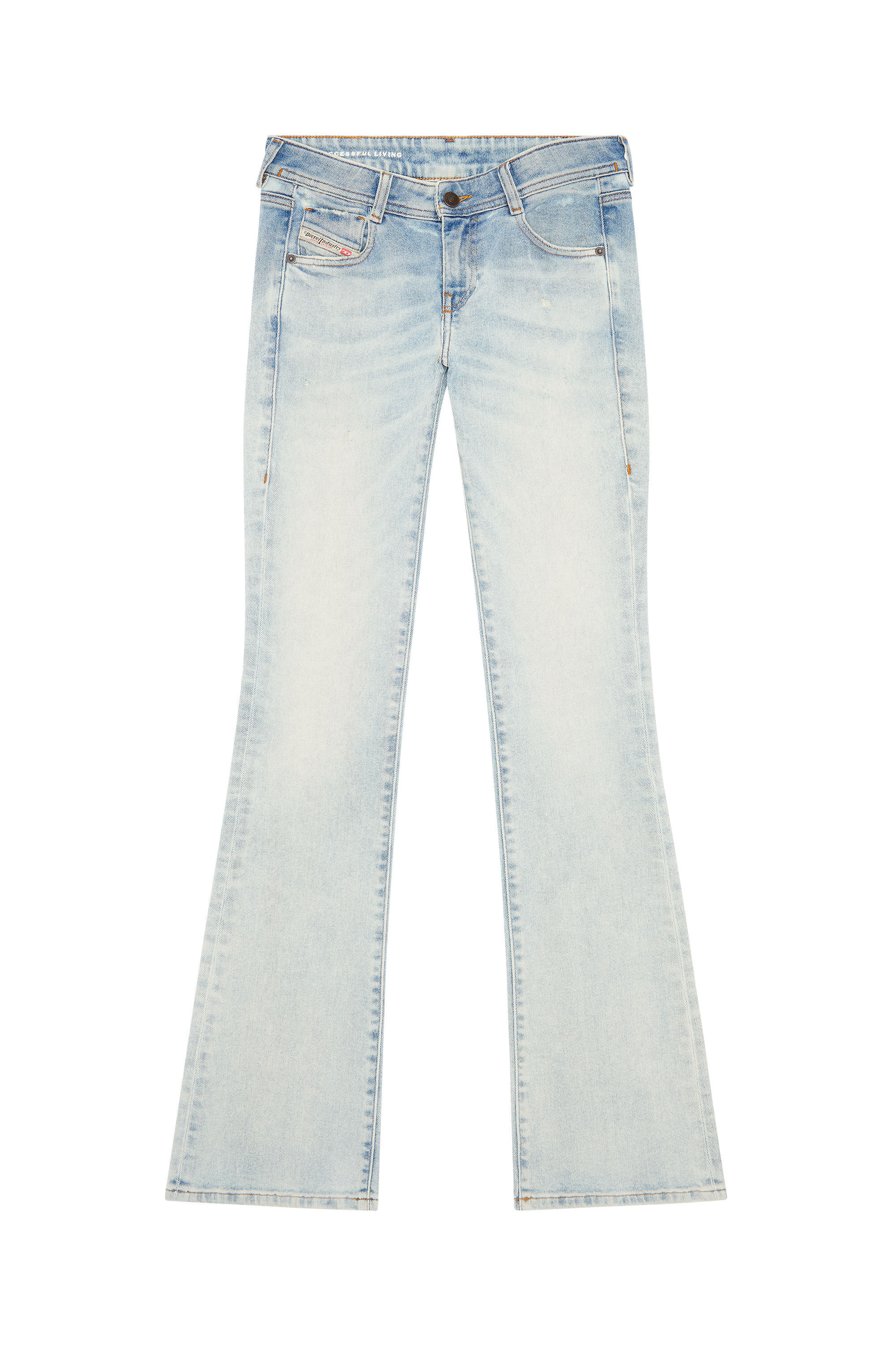 Diesel - Woman Bootcut and Flare Jeans 1969 D-Ebbey 09H73, Light Blue - Image 2