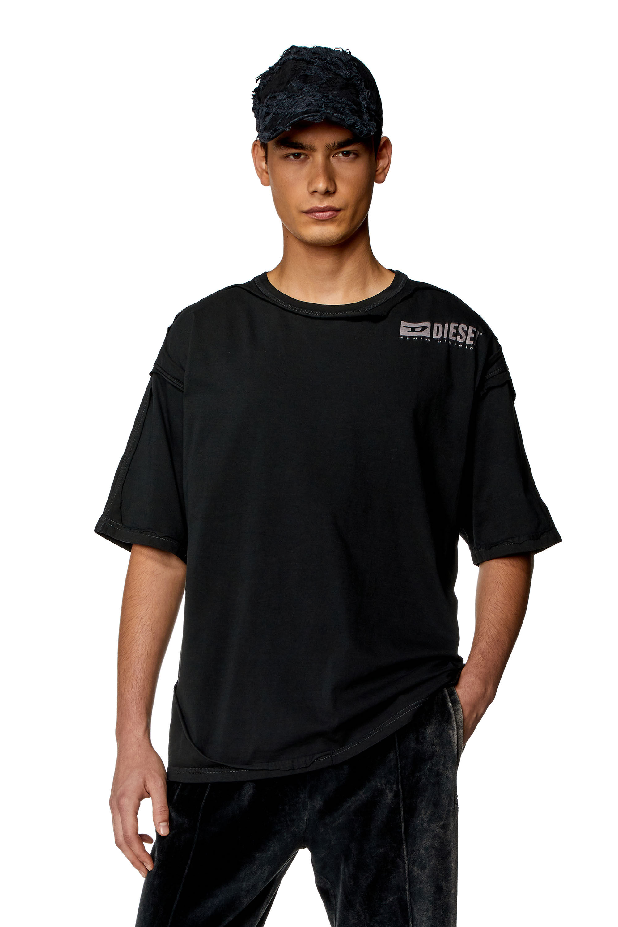 Diesel - T-BOXT-DBL, Negro - Image 3
