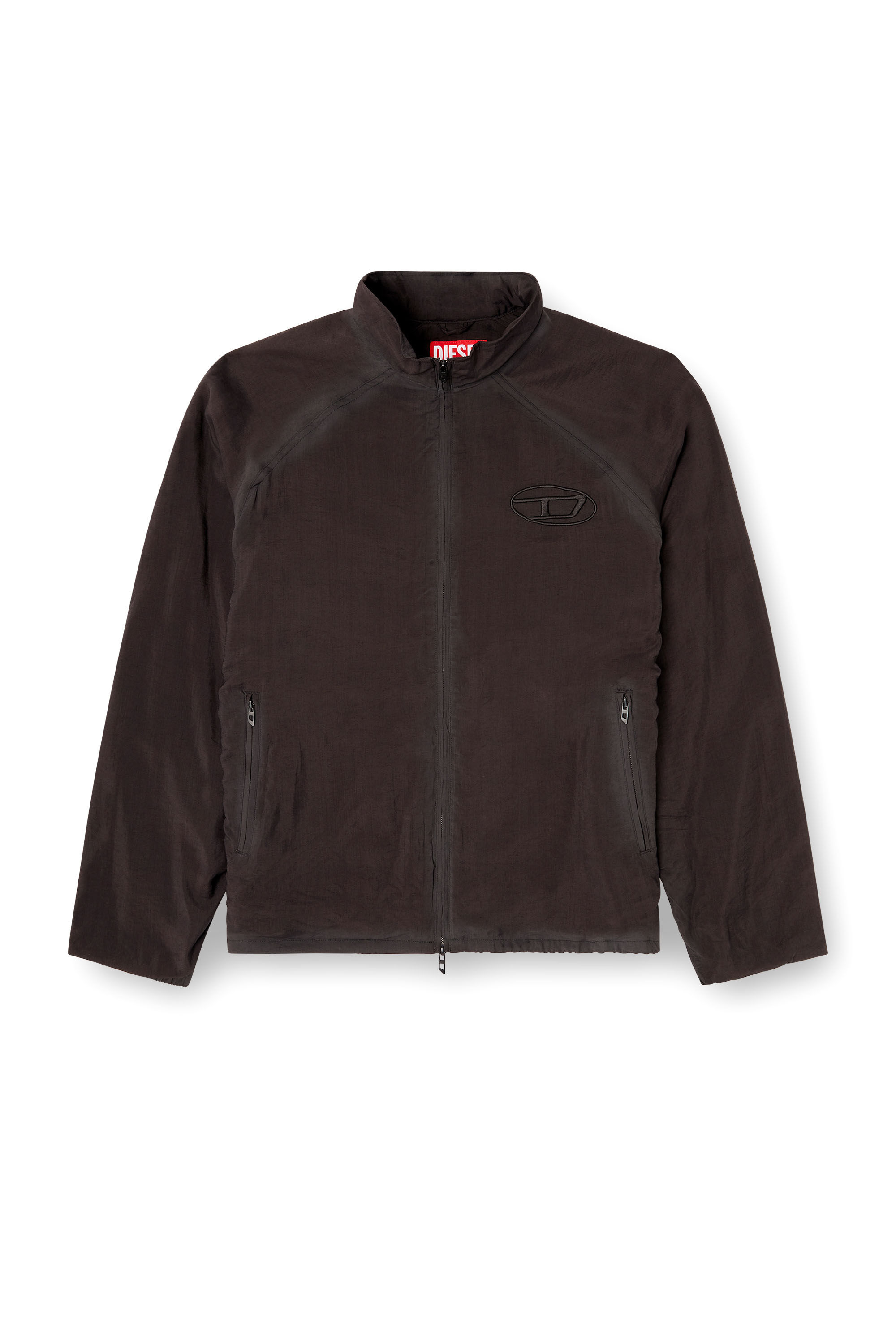 Diesel - J-HENRI-SOUVENIR, Chaqueta deportiva bordada conmemorativa Hombre in Gris - 2