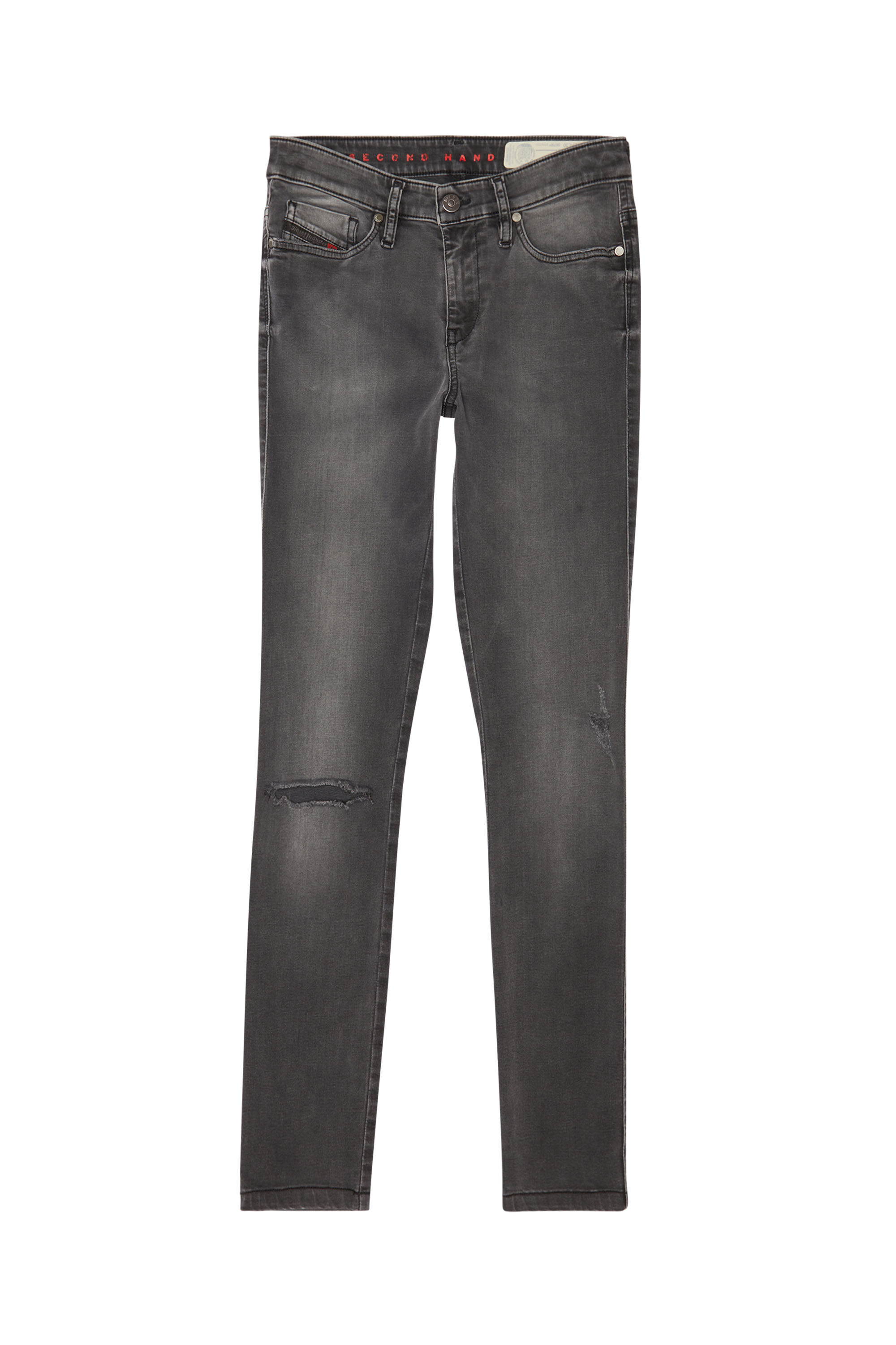 Diesel - SKINZEE, Diesel Mujer - Vaqueros Negro/Gris oscuro Mujer in Negro - 1