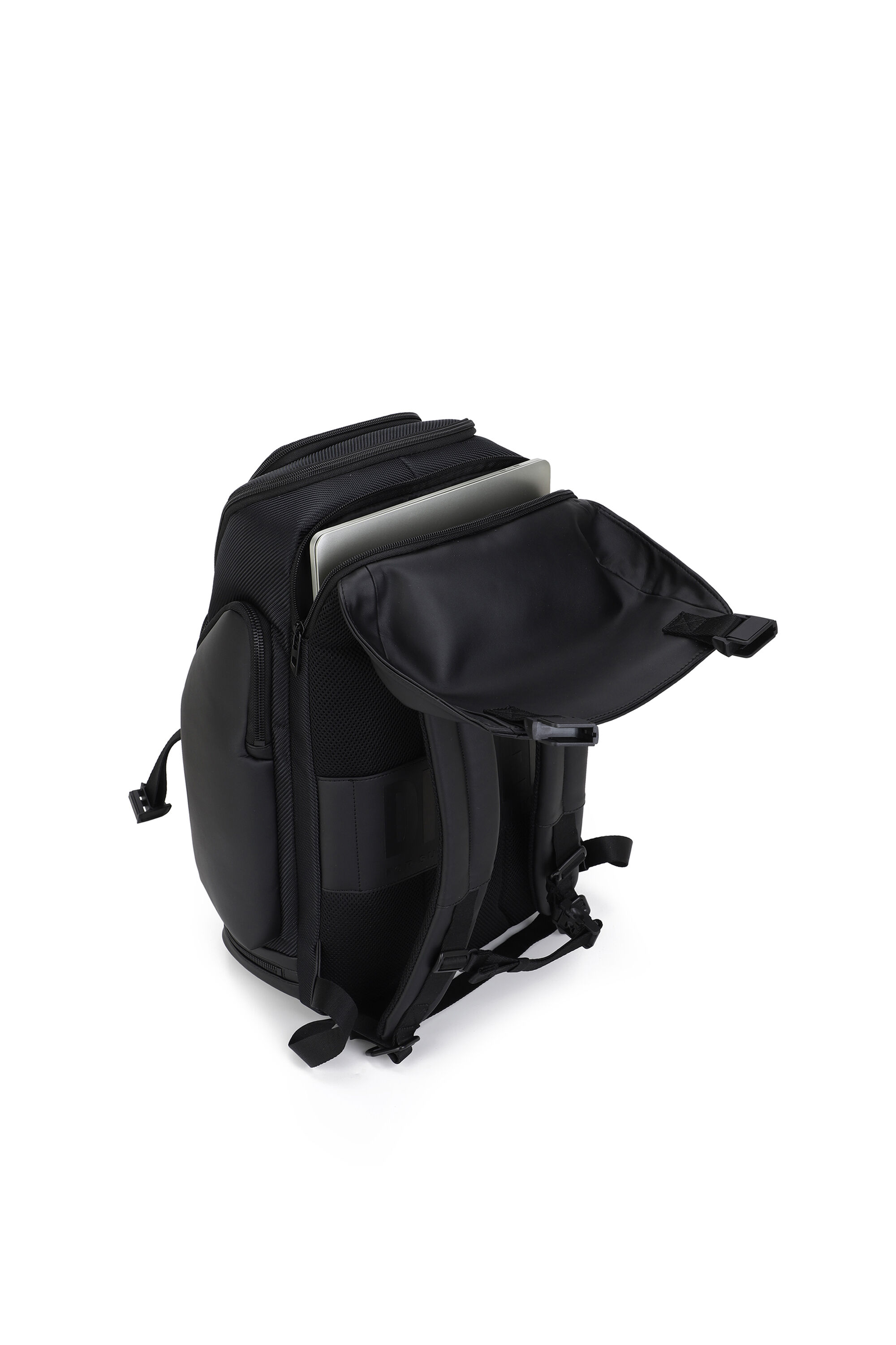 Diesel - DIESEL CARBON FIBER BACKPACK-BLACK  DSB0, Mochila ejecutiva funcional Unisex in Negro - 6