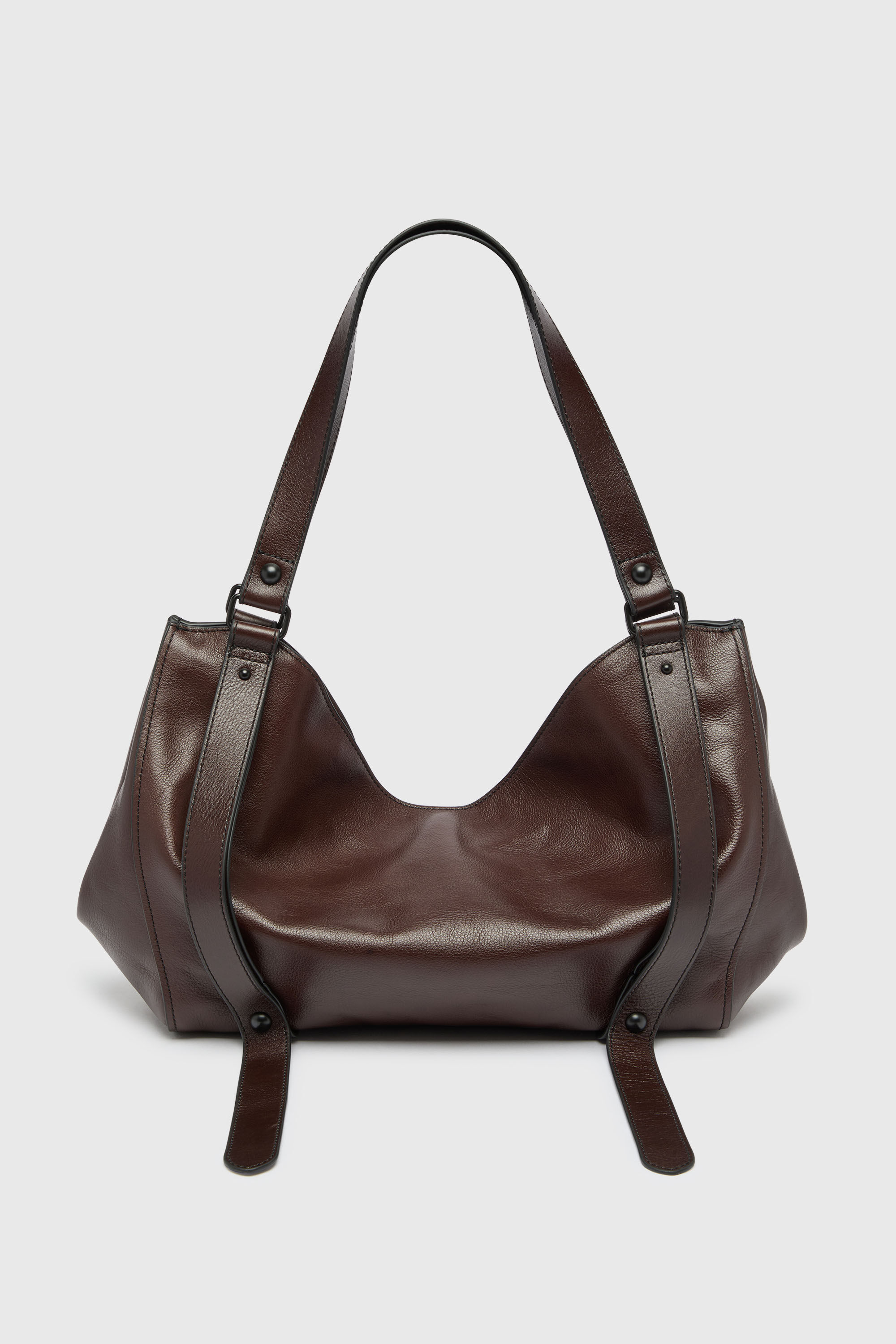Diesel - D-ONE TOPHANDLE M, D-One - Bolso de mano medio de piel Unisex in Marr&oacute;n - 3