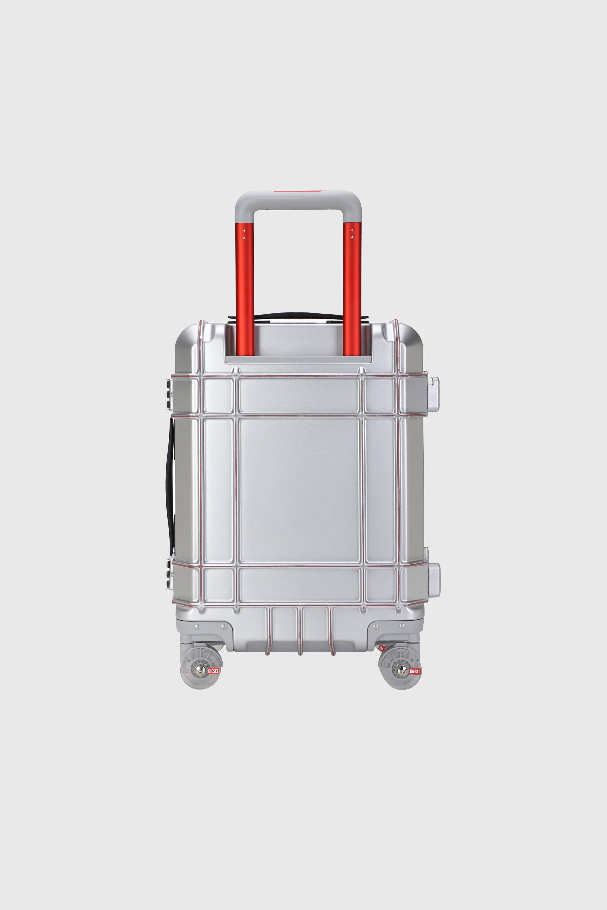 Diesel - DIESEL PC STRONG IMAGE TROLLEY- DSL003, Maleta resistente tama&ntilde;o S Unisex in Plateado - 3