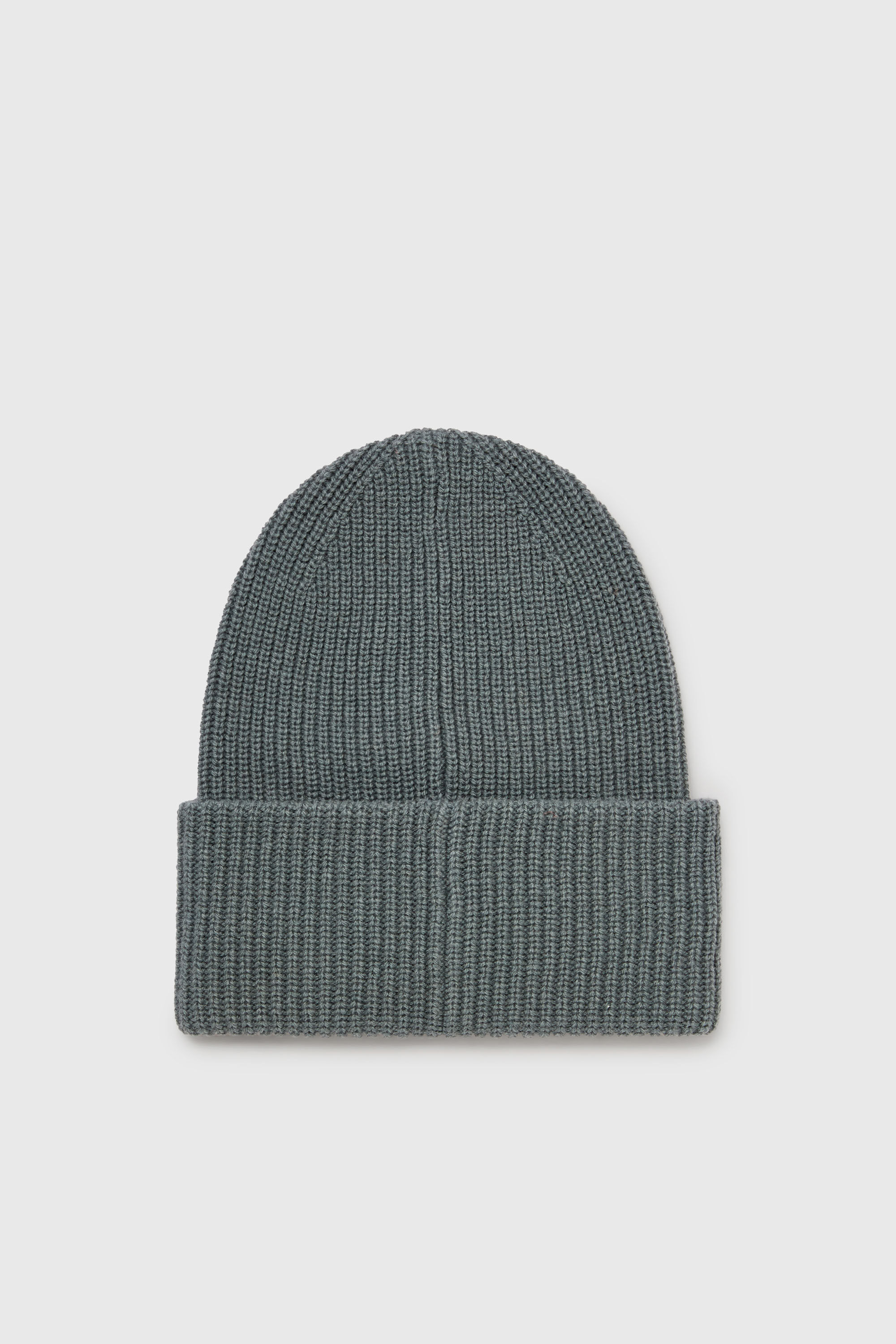 Diesel - K-PHAT, Gorro de lana con parches de logo Unisex in Gris - 2