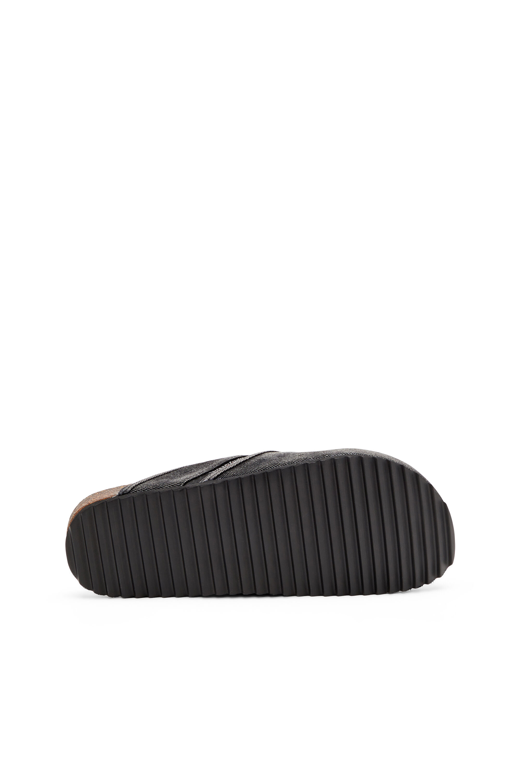 Diesel - D-WOODSTOCK SLIP-ON, D-Woodstock-Zapatos planos sin talón en cuero napa Hombre in Negro - 5