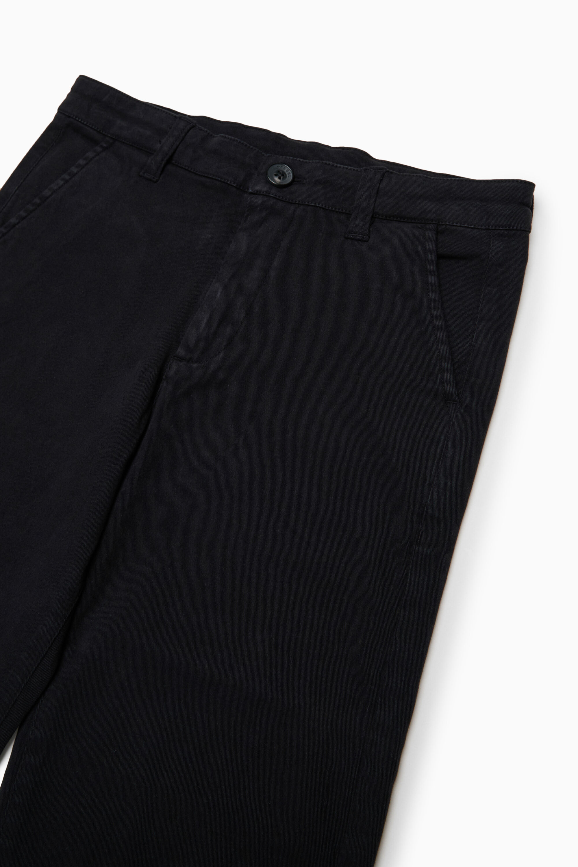 Diesel - PTIMO, Pantal&oacute;n chino de algod&oacute;n stretch Hombre in Negro - 3