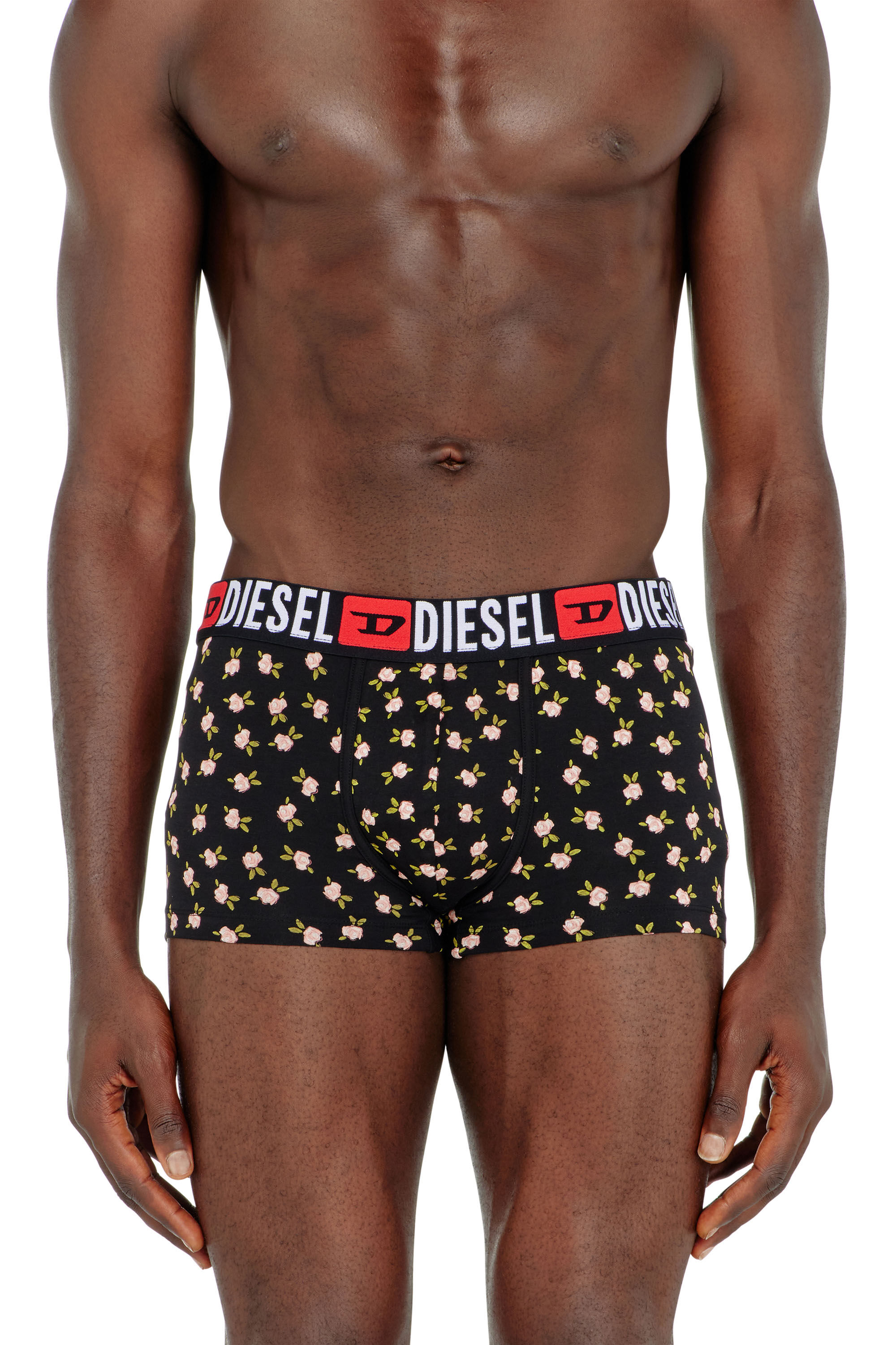 Diesel - UMBX-DAMIENTHREEPACK, Paquete de tres b&oacute;xers de algod&oacute;n stretch con estampado floral Hombre in ToBeDefined - 3