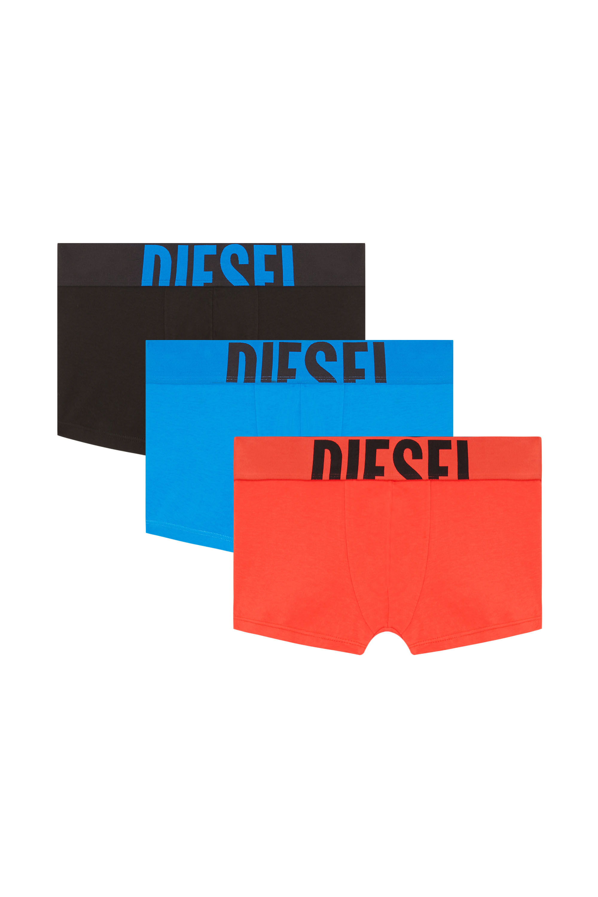 Diesel - UMBX-DAMIENTHREEPACK-5.5EL, Paquete de tres b&oacute;xers ajustados de algod&oacute;n el&aacute;stico Hombre in Multicolor - 2