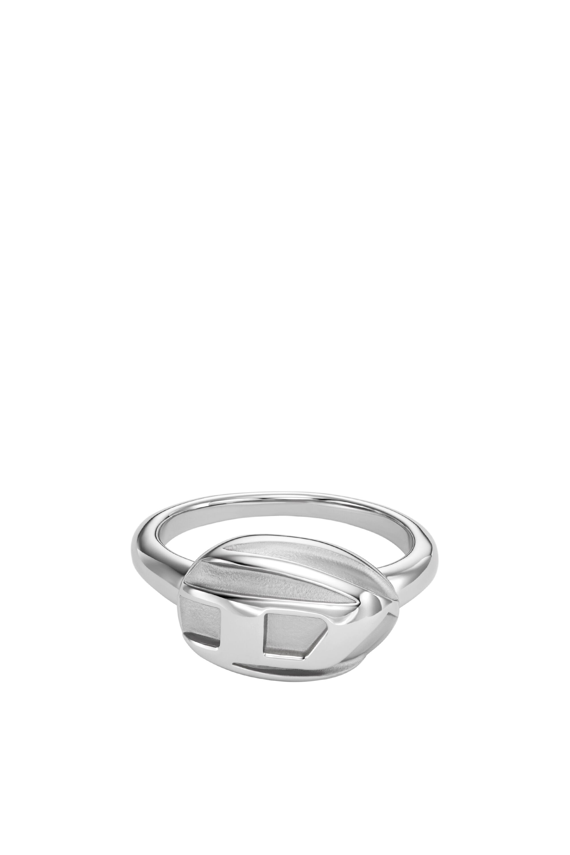 Diesel - DX1485, Anillo de acero inoxidable Hombre in Plateado - 2