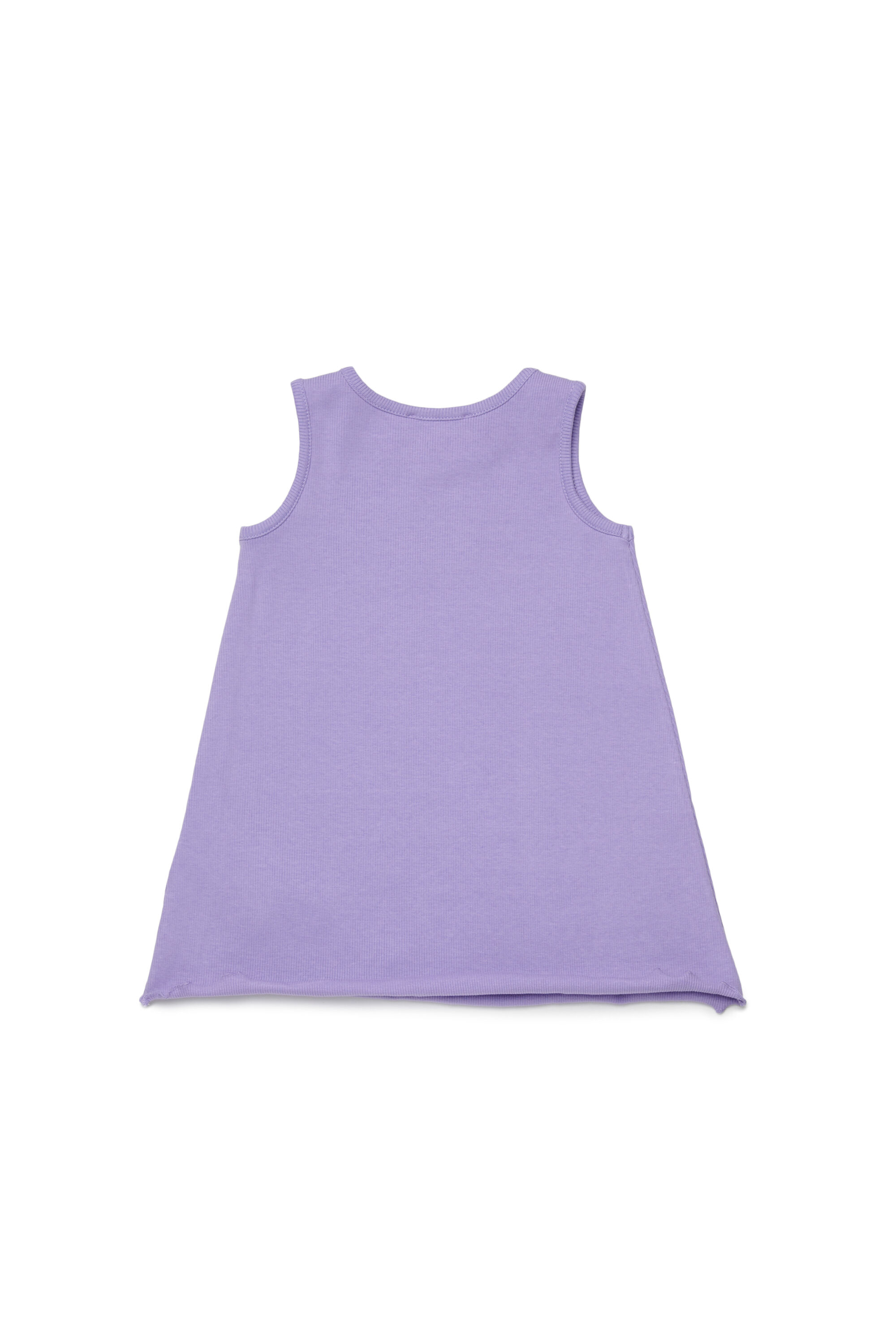 Diesel - DASPYB, Vestido de tirantes con logo bordado Mujer in Morado - 2