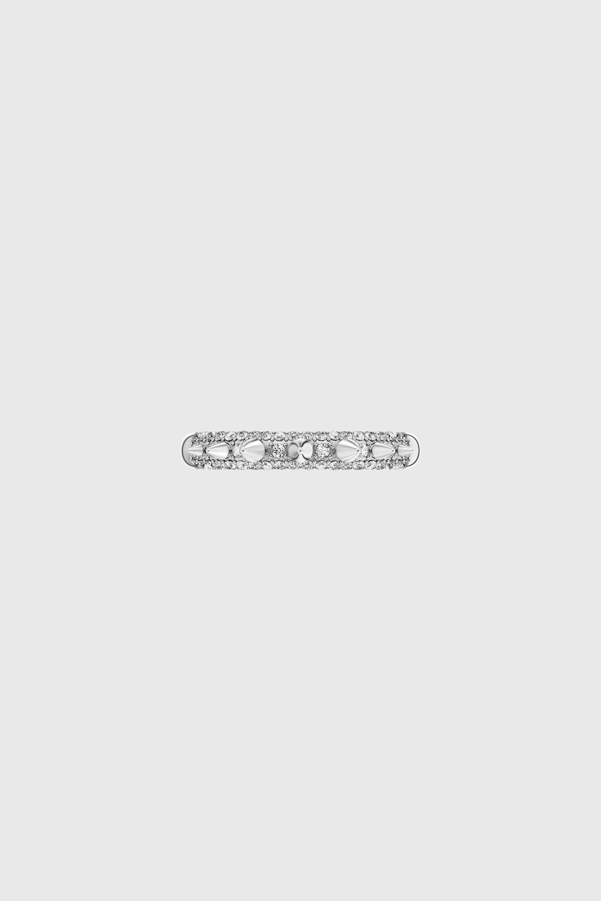 Diesel - DX1729040, Anillo tipo banda de acero inoxidable Unisex in Plateado - 3