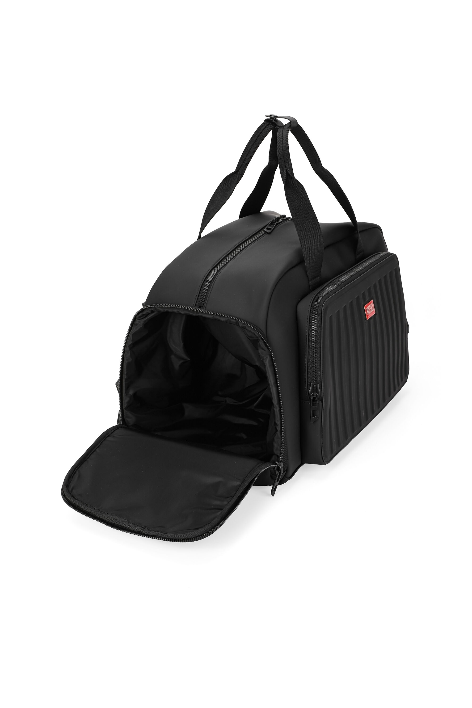 Diesel - DIESEL ALUMINUM DUFFLE- DSB004, Bolsa de viaje de negocios pr&aacute;ctica Unisex in Negro - 5