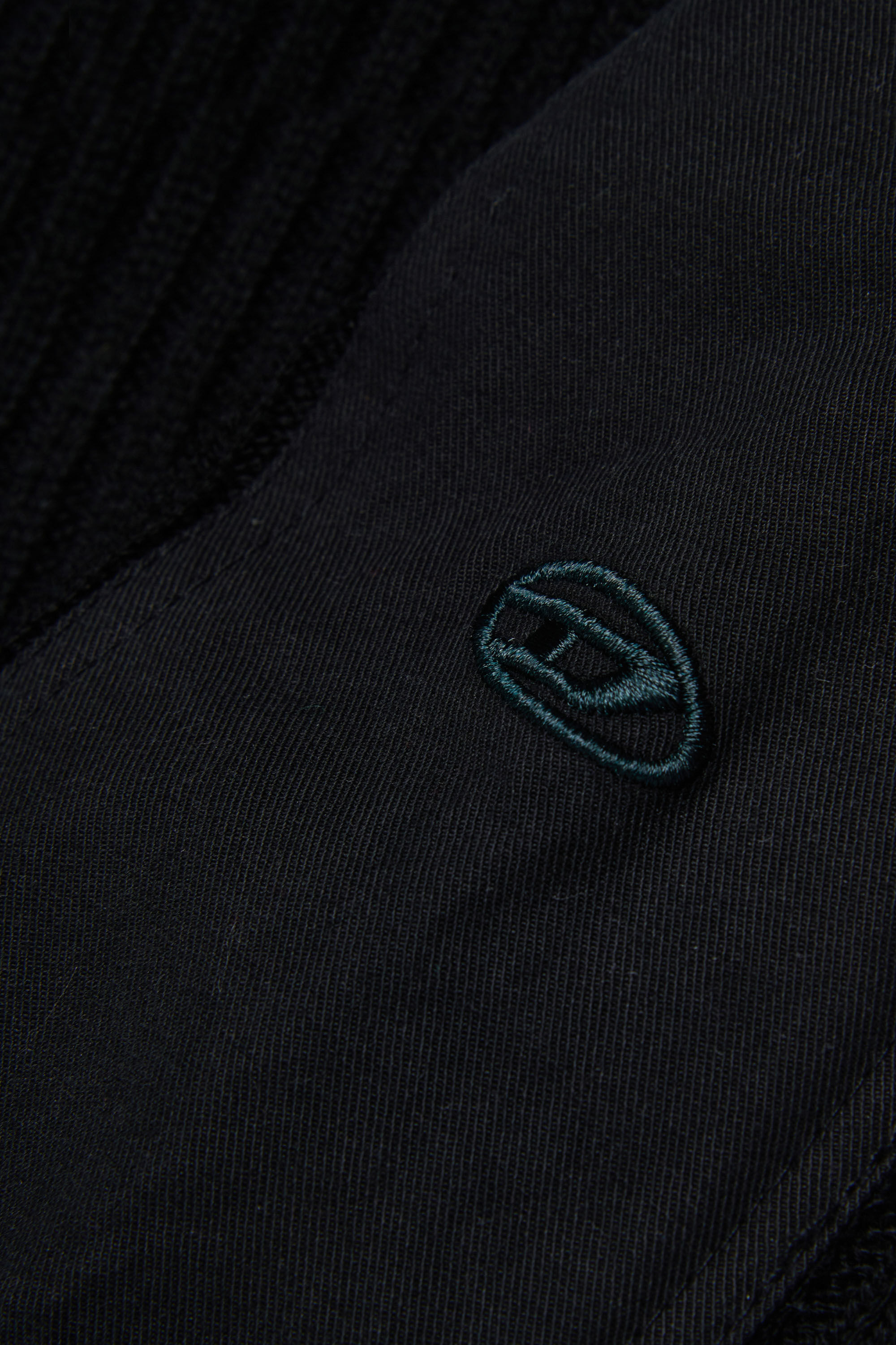 Diesel - KAMAR, Jersey deshilachado de mezcla de lana Hombre in Negro - 4