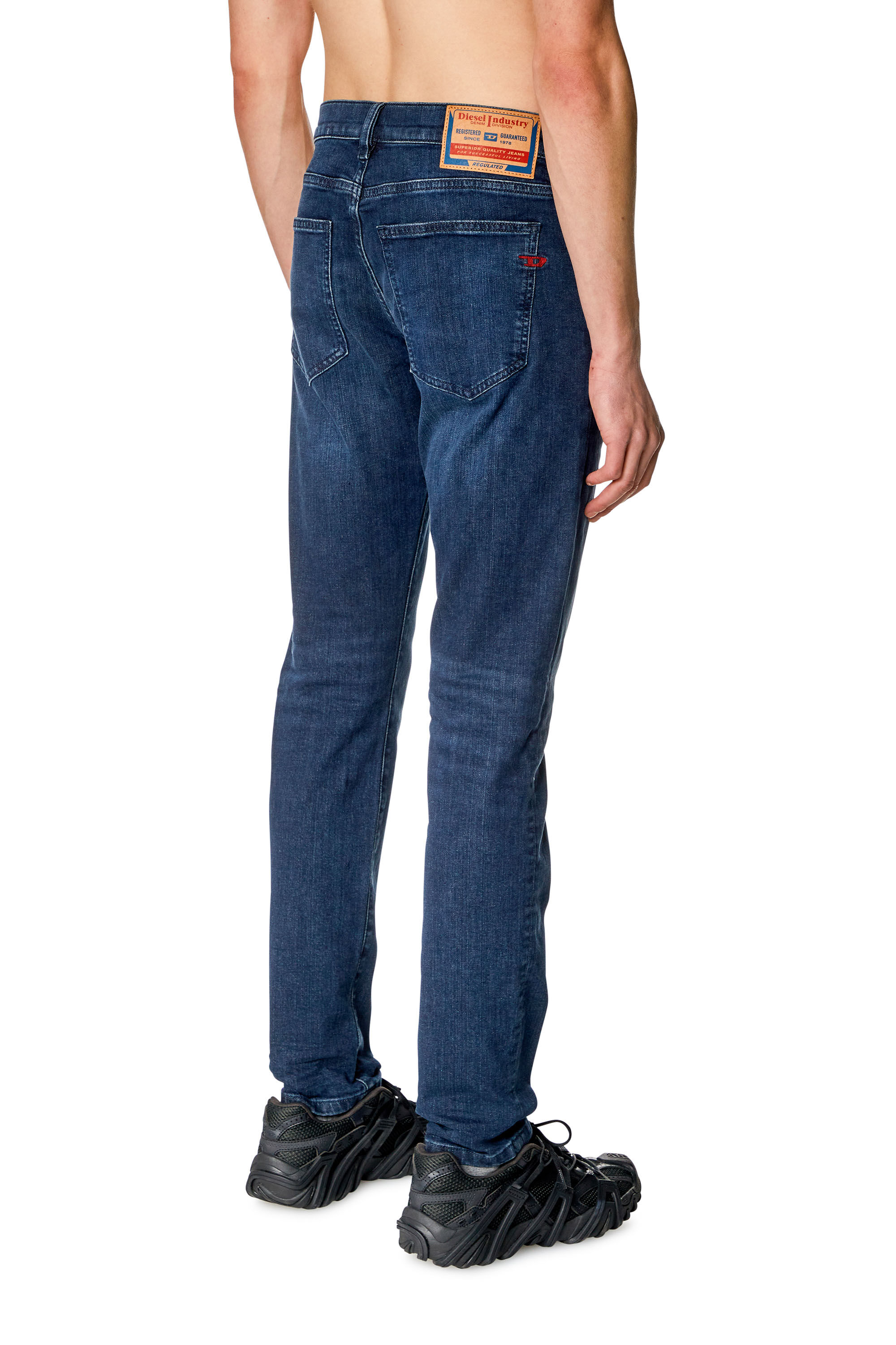 Diesel - Slim Jeans 2019 D-Strukt 0CNAA, Azul Oscuro - Image 4
