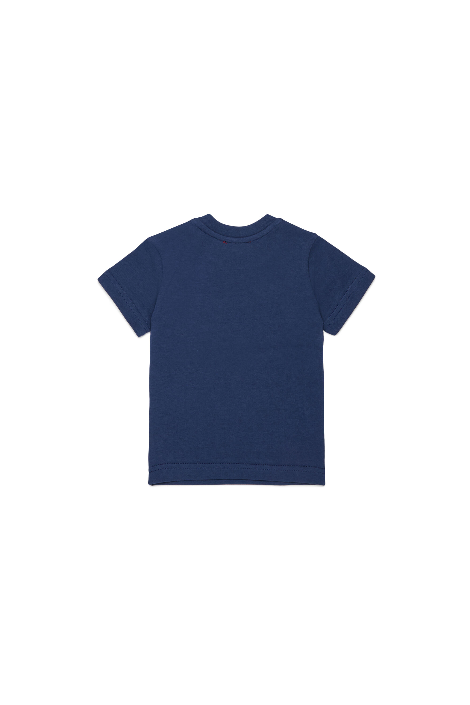 Diesel - TSINB, Camiseta de algod&oacute;n con estampado de eslogan Hombre in Azul marino - 2