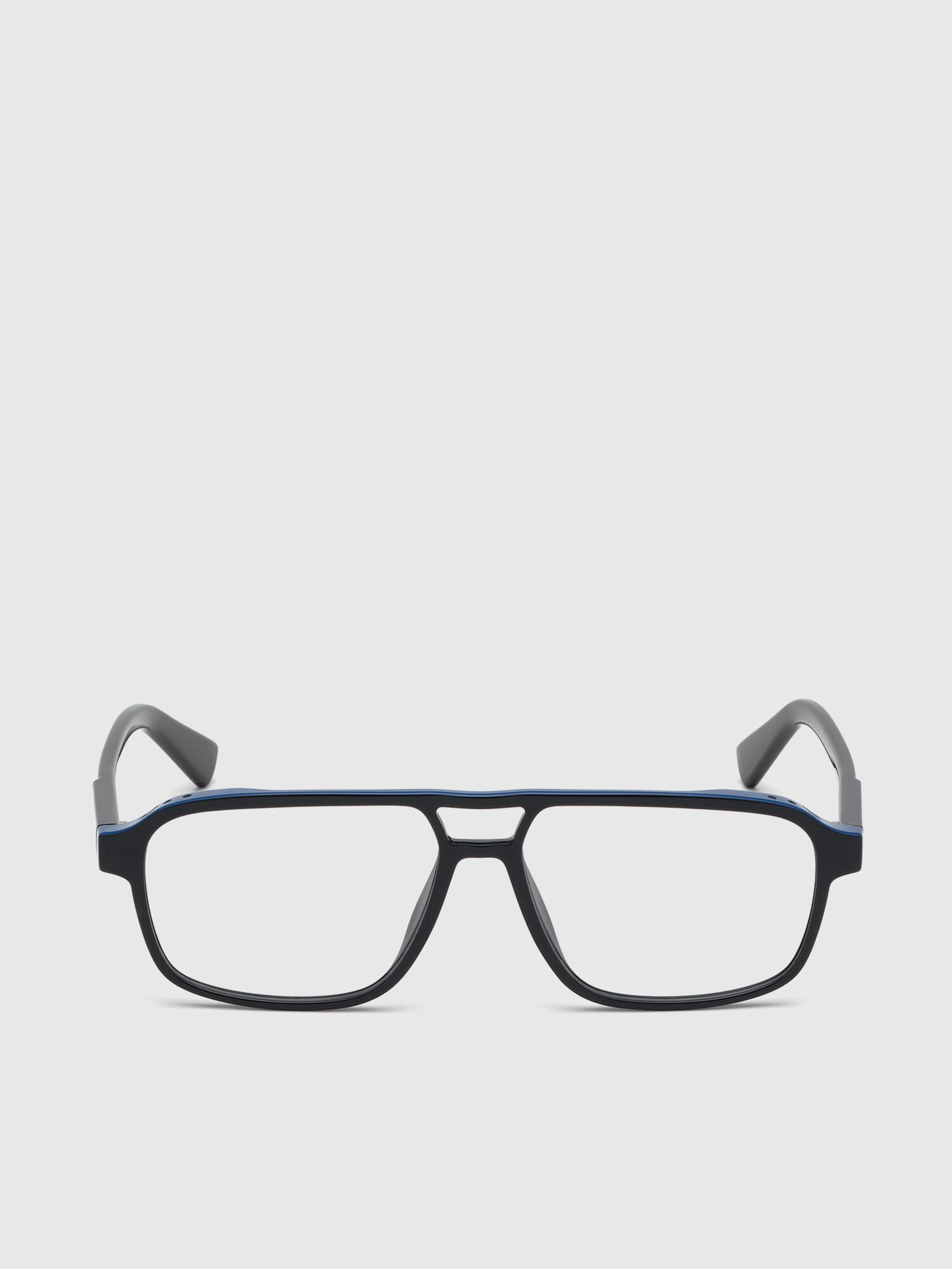 Diesel - DL5309, Gafas de vista con forma navigator Hombre in Negro - 1