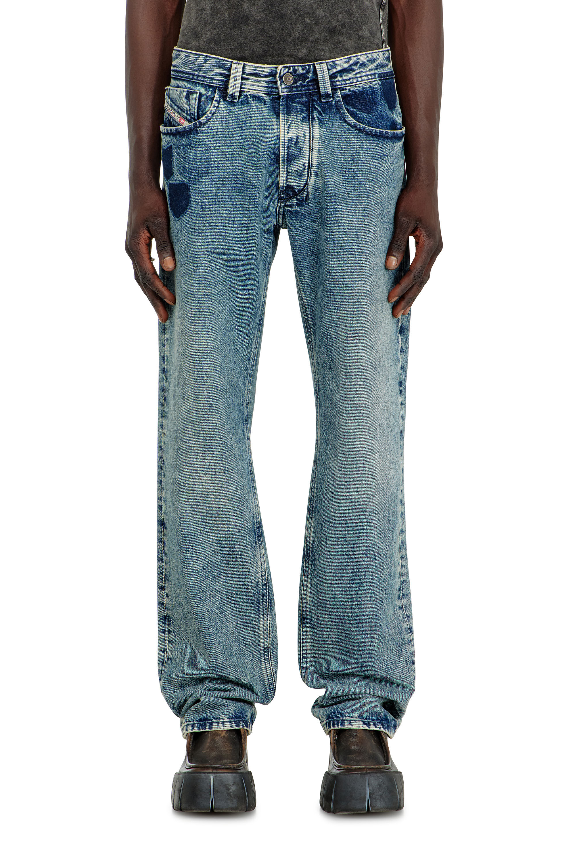 Diesel - Regular Jeans 1985 Larkee 0IFBV Hombre, Azul medio - 4
