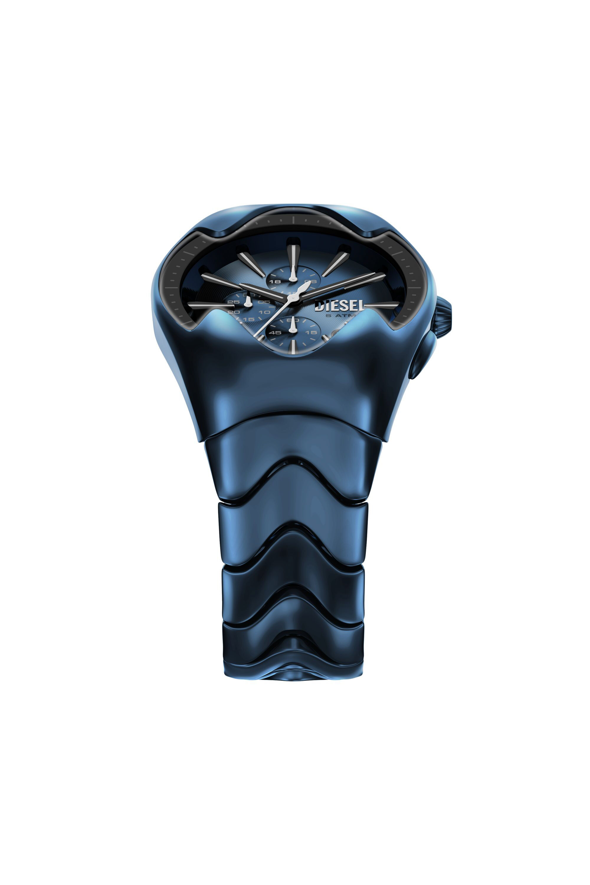 Diesel - DZ4704 WATCH, Reloj Mercurial de acero inoxidable azul Hombre in Multicolor - 4