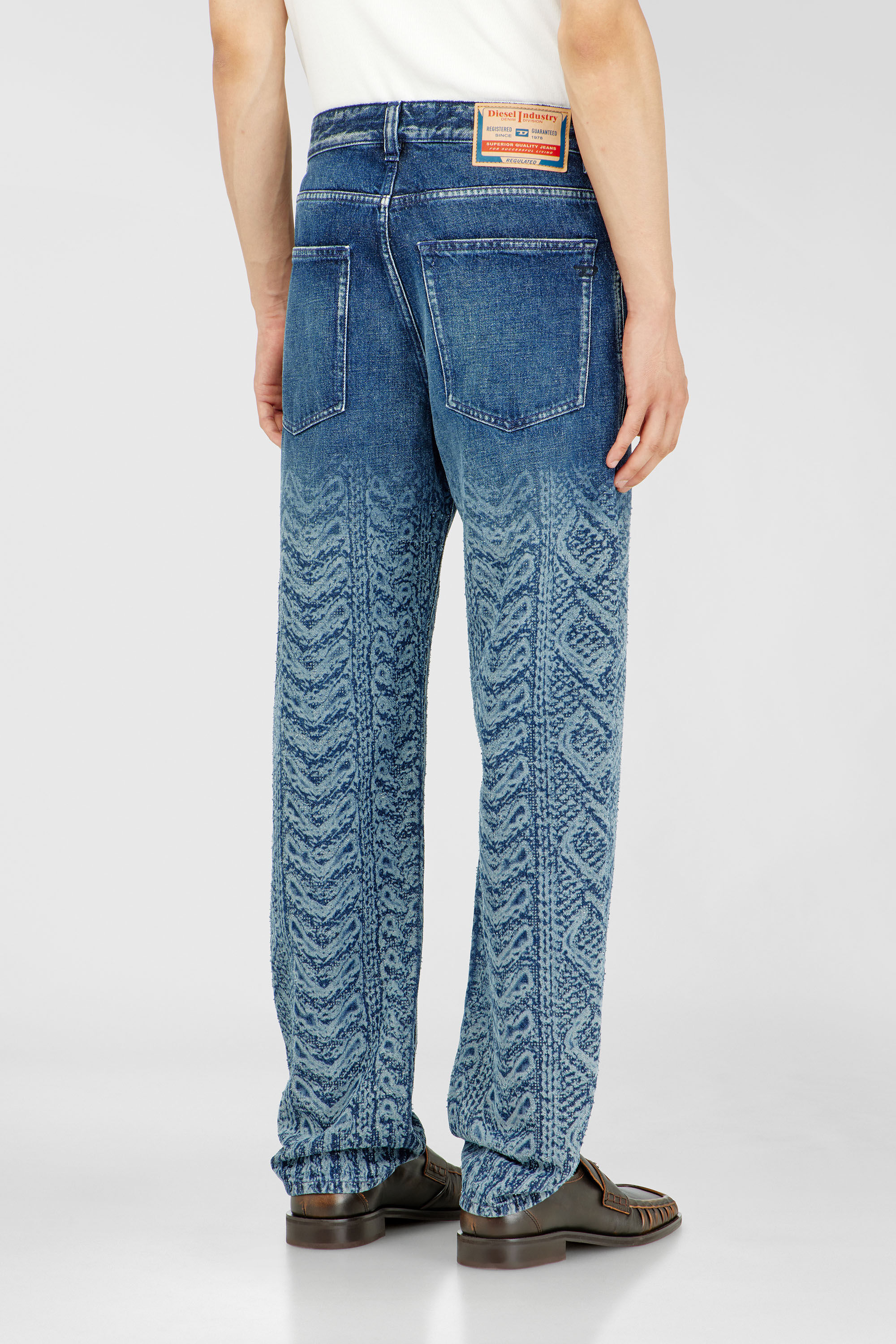 Diesel - Regular Jeans 2024 D-Macs 007EV Hombre, Azul Oscuro - 5